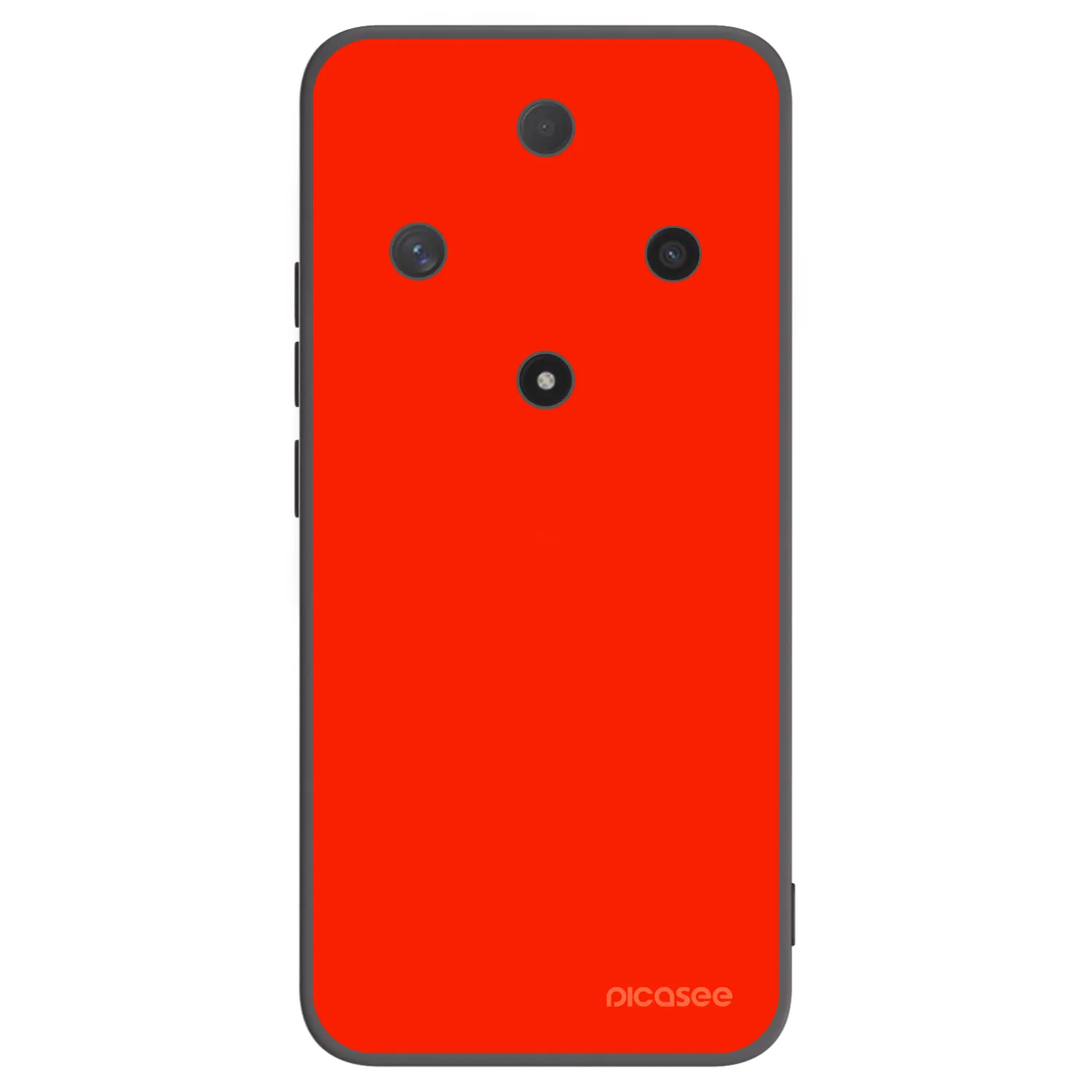 Picasee Μαύρη θήκη σιλικόνης για Honor Magic6 Lite 5G - Maranello Red