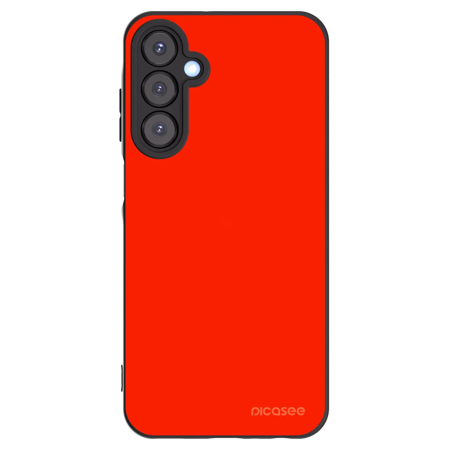 Picasee Μαύρη θήκη σιλικόνης για Samsung Galaxy A25 A256B 5G - Maranello Red