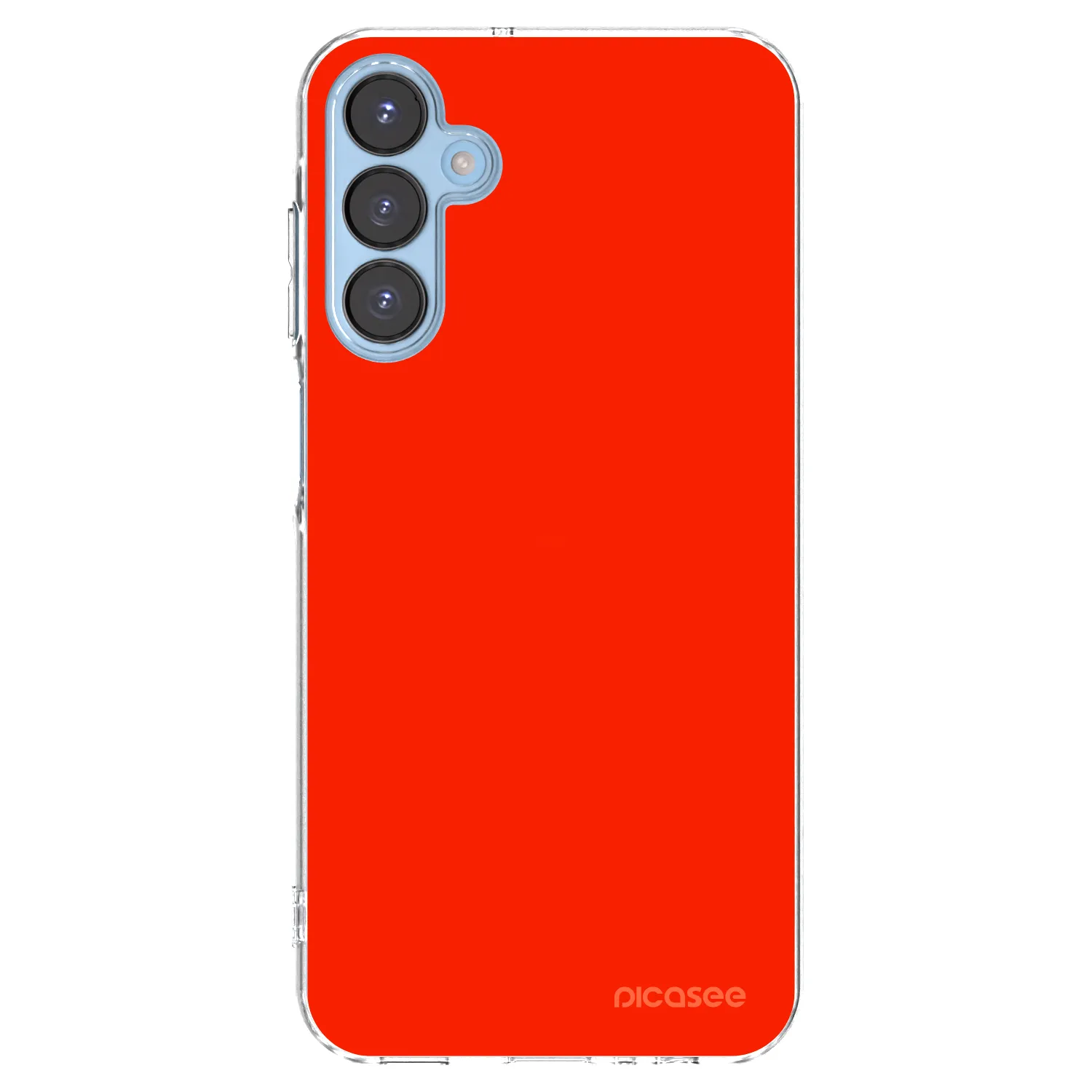 Picasee διαφανής θήκη σιλικόνης Samsung Galaxy A15 A156B 5G - Maranello Red