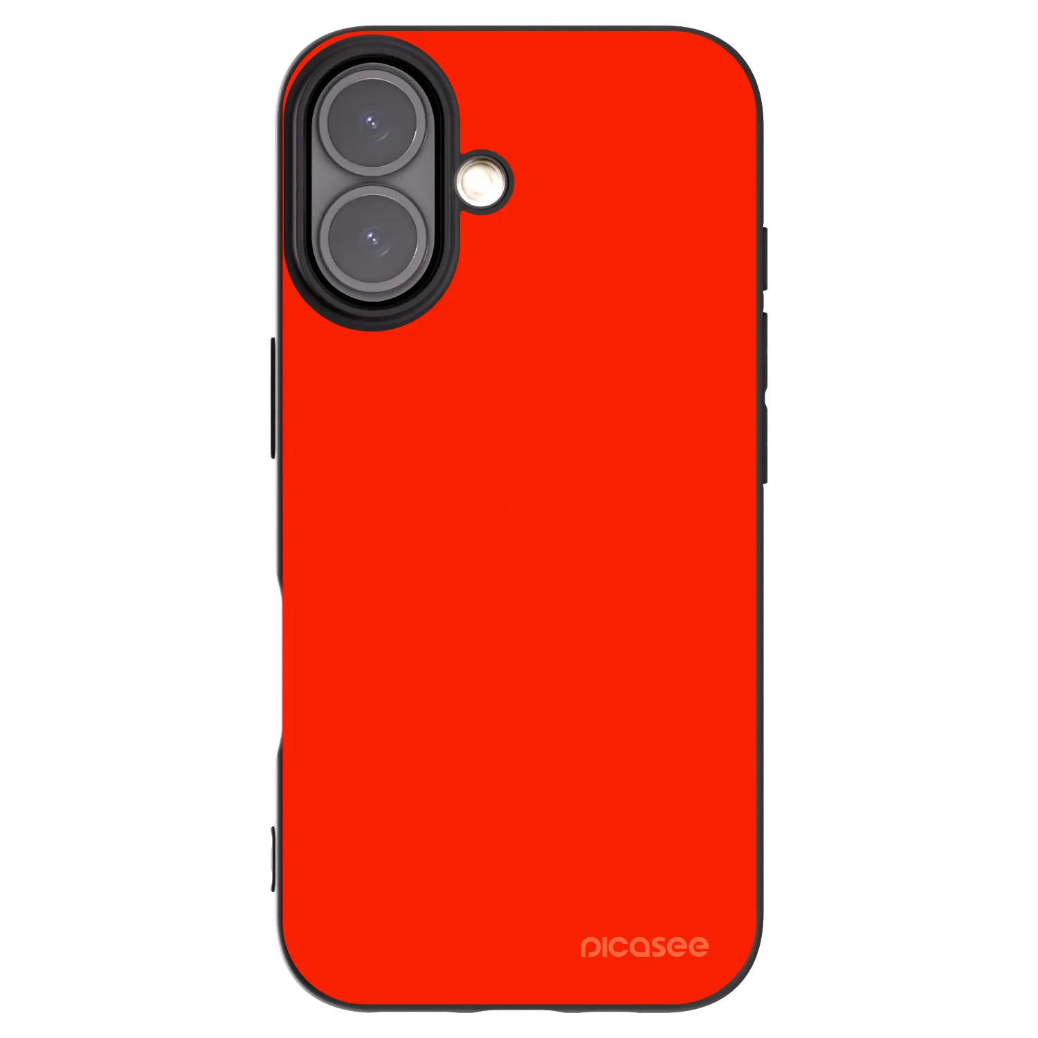 Picasee Μαύρη θήκη σιλικόνης για Apple iPhone 16 - Maranello Red