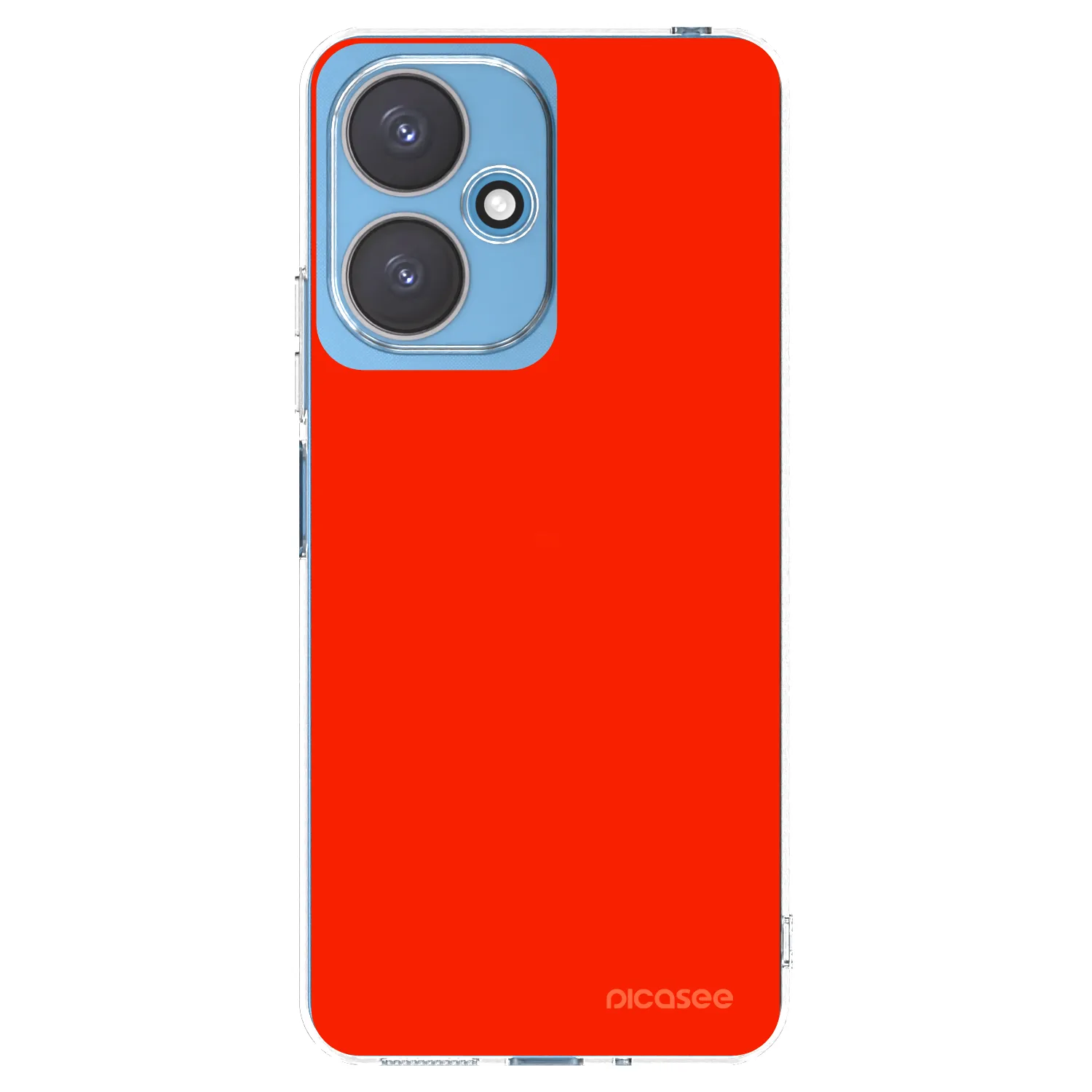 Picasee διαφανής θήκη σιλικόνης Xiaomi Redmi 13C 5G - Maranello Red