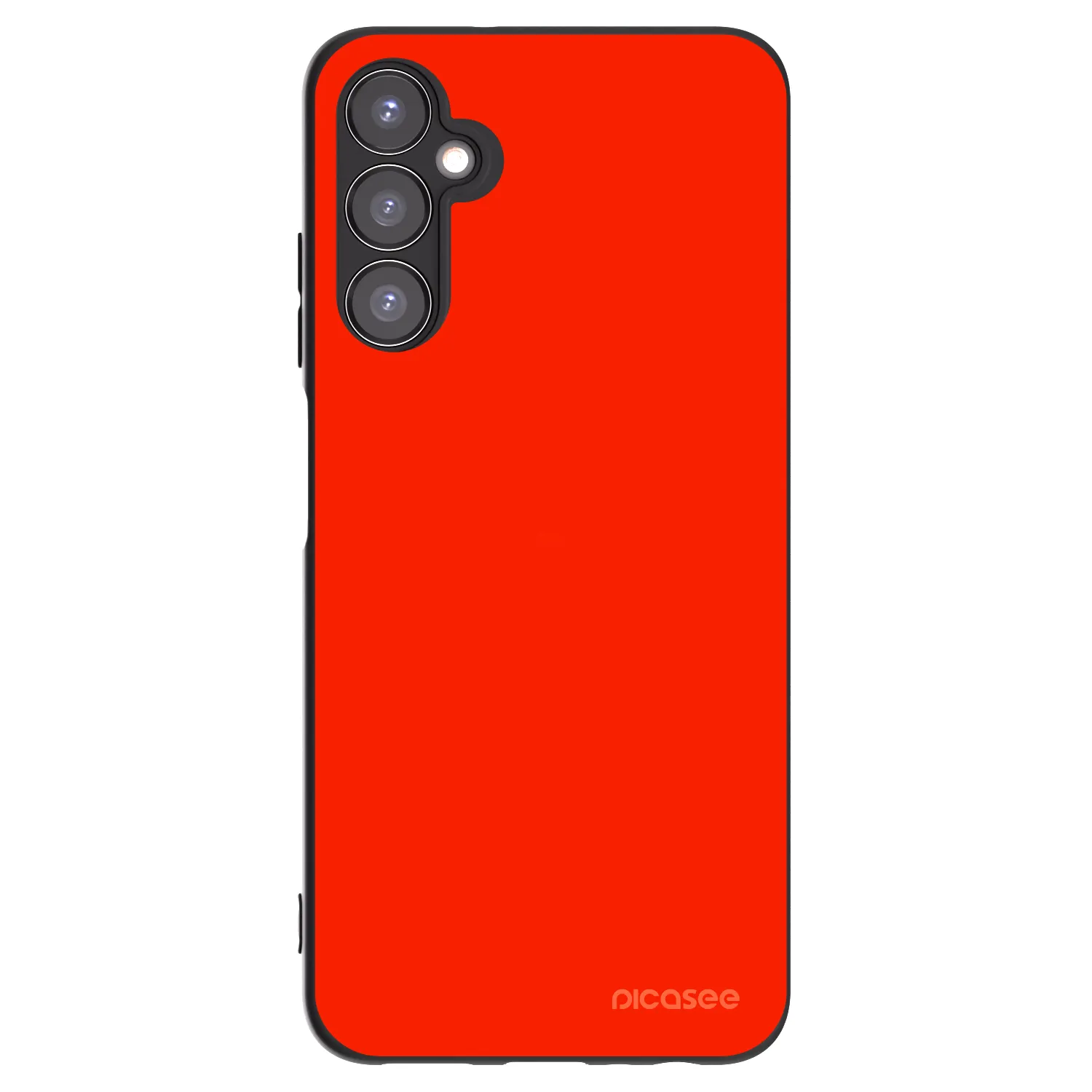 Picasee Μαύρη θήκη σιλικόνης για Samsung Galaxy A05s A057G - Maranello Red