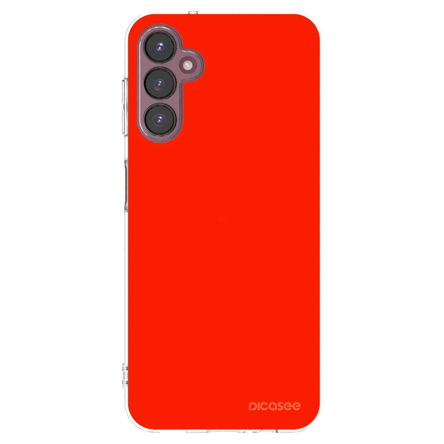 Picasee διαφανής θήκη σιλικόνης Samsung Galaxy A05s A057G - Maranello Red