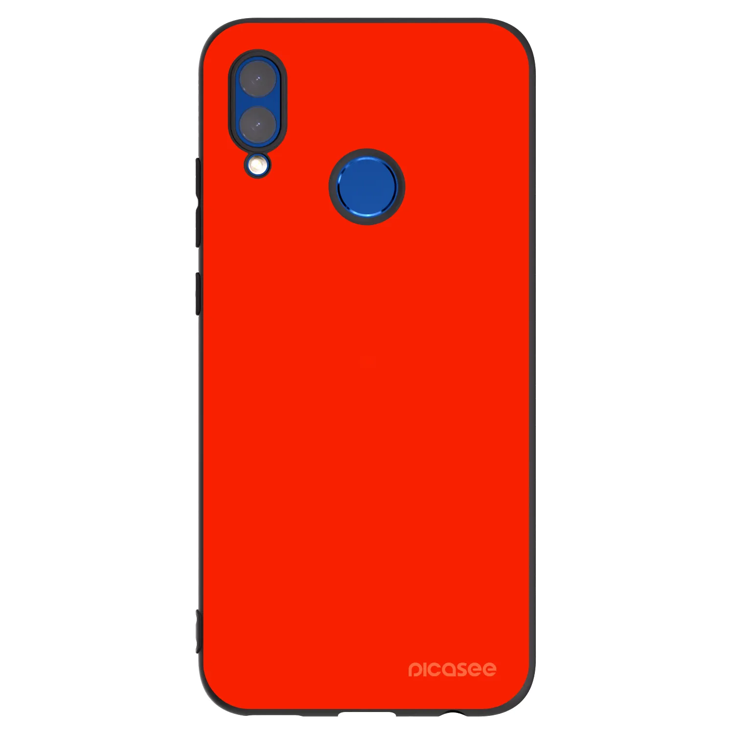 Picasee Μαύρη θήκη σιλικόνης για Huawei P Smart 2019 - Maranello Red