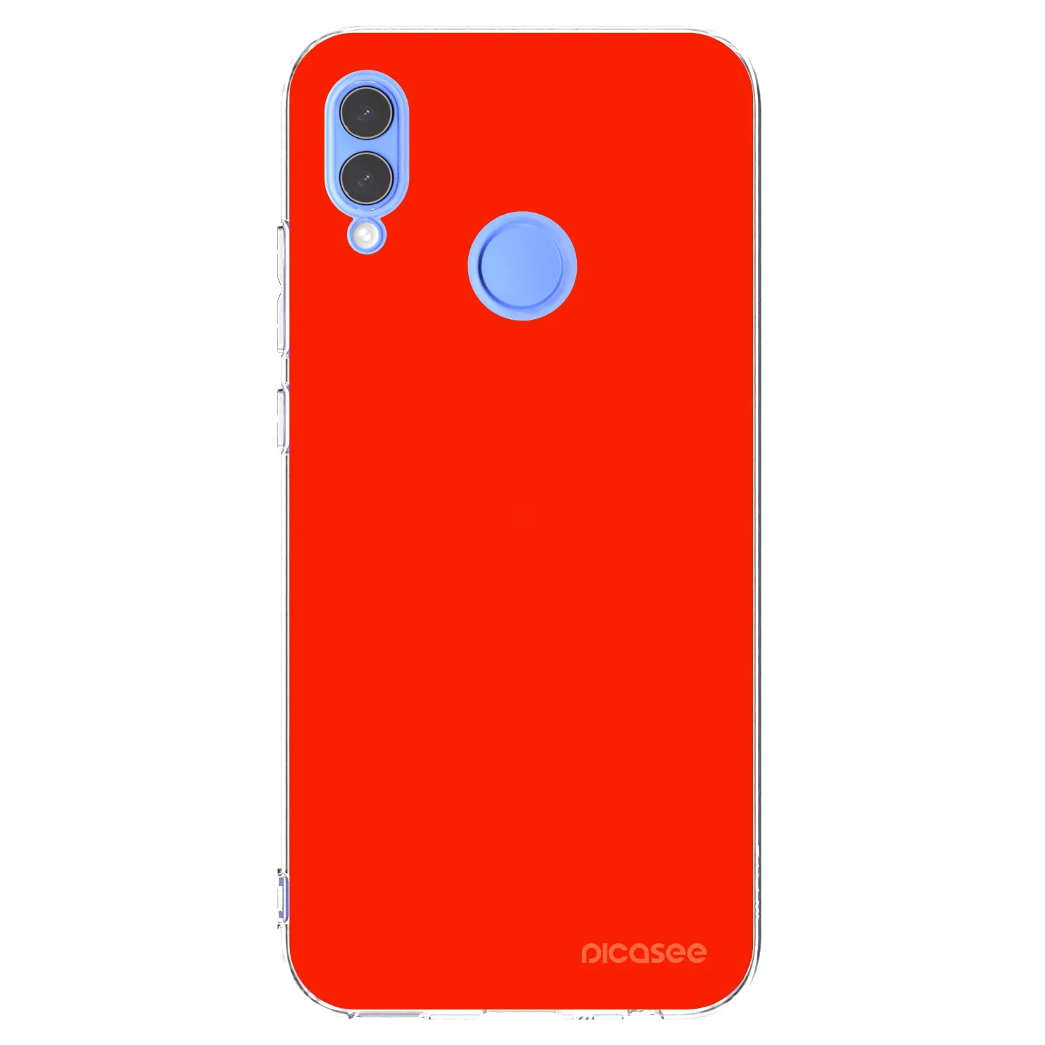 Picasee διαφανής θήκη σιλικόνης Honor 10 Lite - Maranello Red