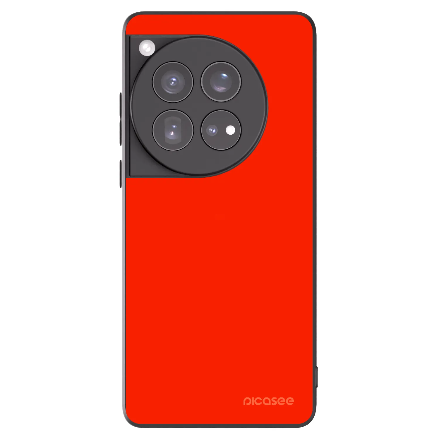 Picasee Μαύρη θήκη σιλικόνης για OnePlus 12 5G - Maranello Red