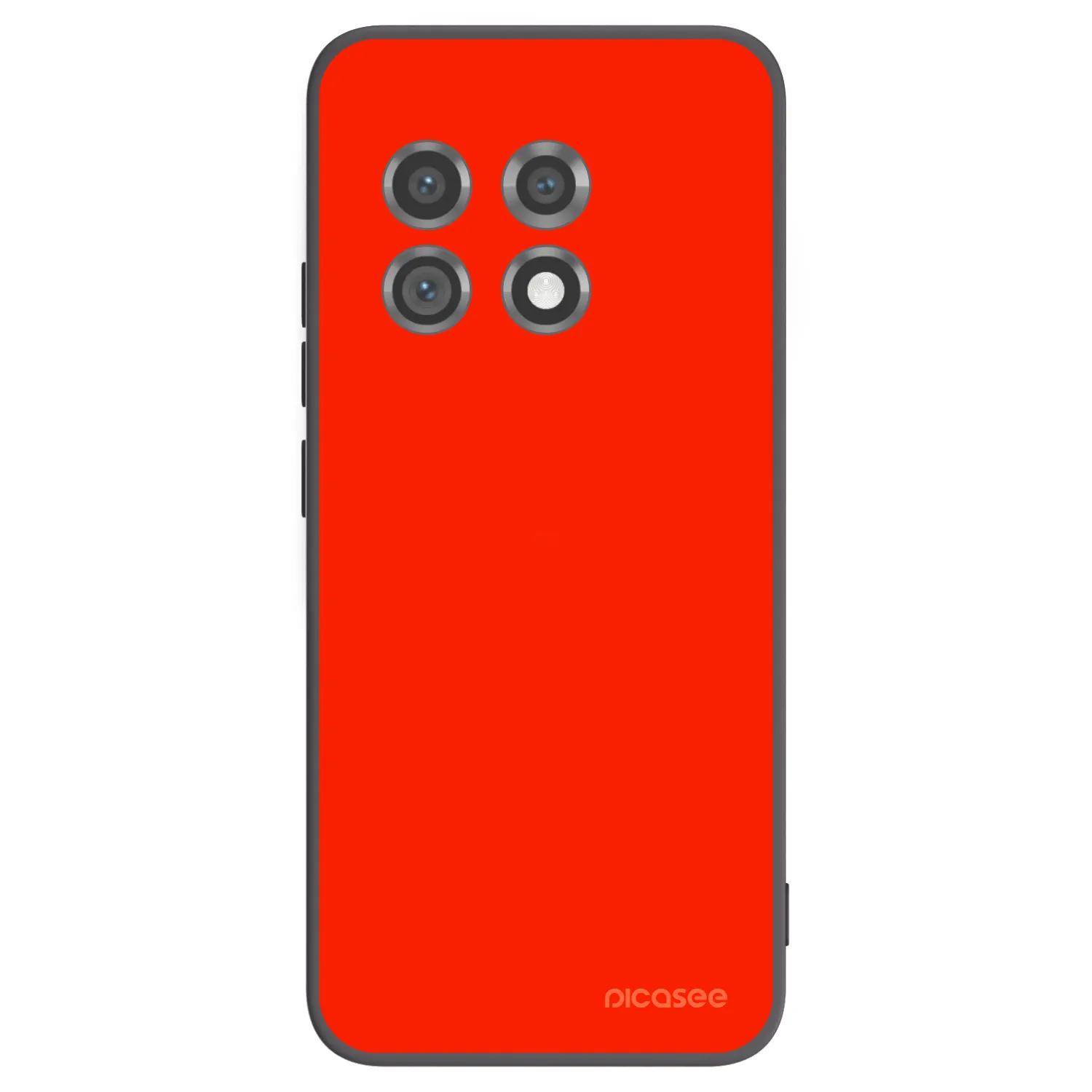 Picasee Μαύρη θήκη σιλικόνης για OnePlus 11 5G - Maranello Red