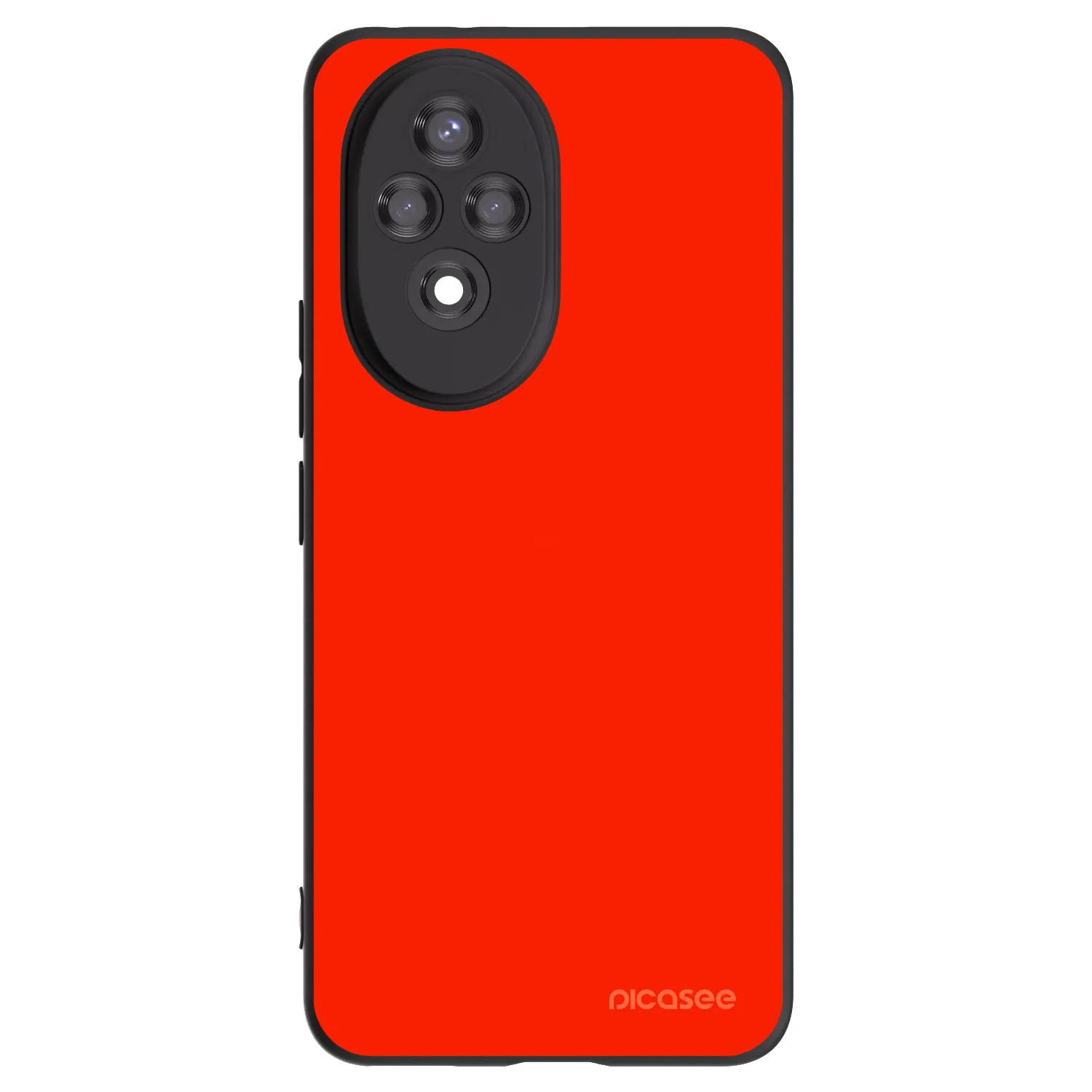 Picasee Μαύρη θήκη σιλικόνης για Honor 200 Pro 5G - Maranello Red