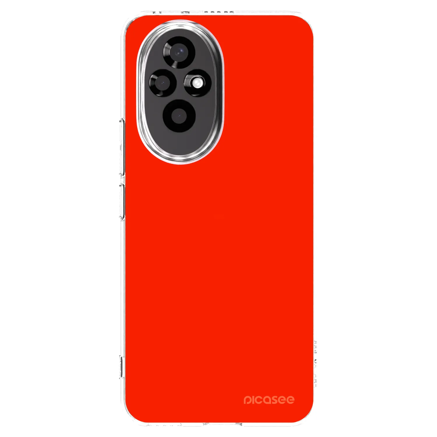 Picasee διαφανής θήκη σιλικόνης Honor 200 Pro 5G - Maranello Red