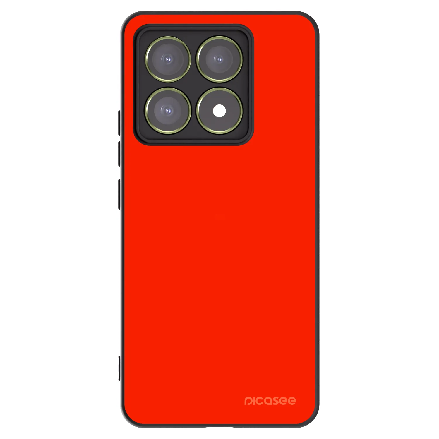 Picasee Μαύρη θήκη σιλικόνης για Xiaomi 14T - Maranello Red