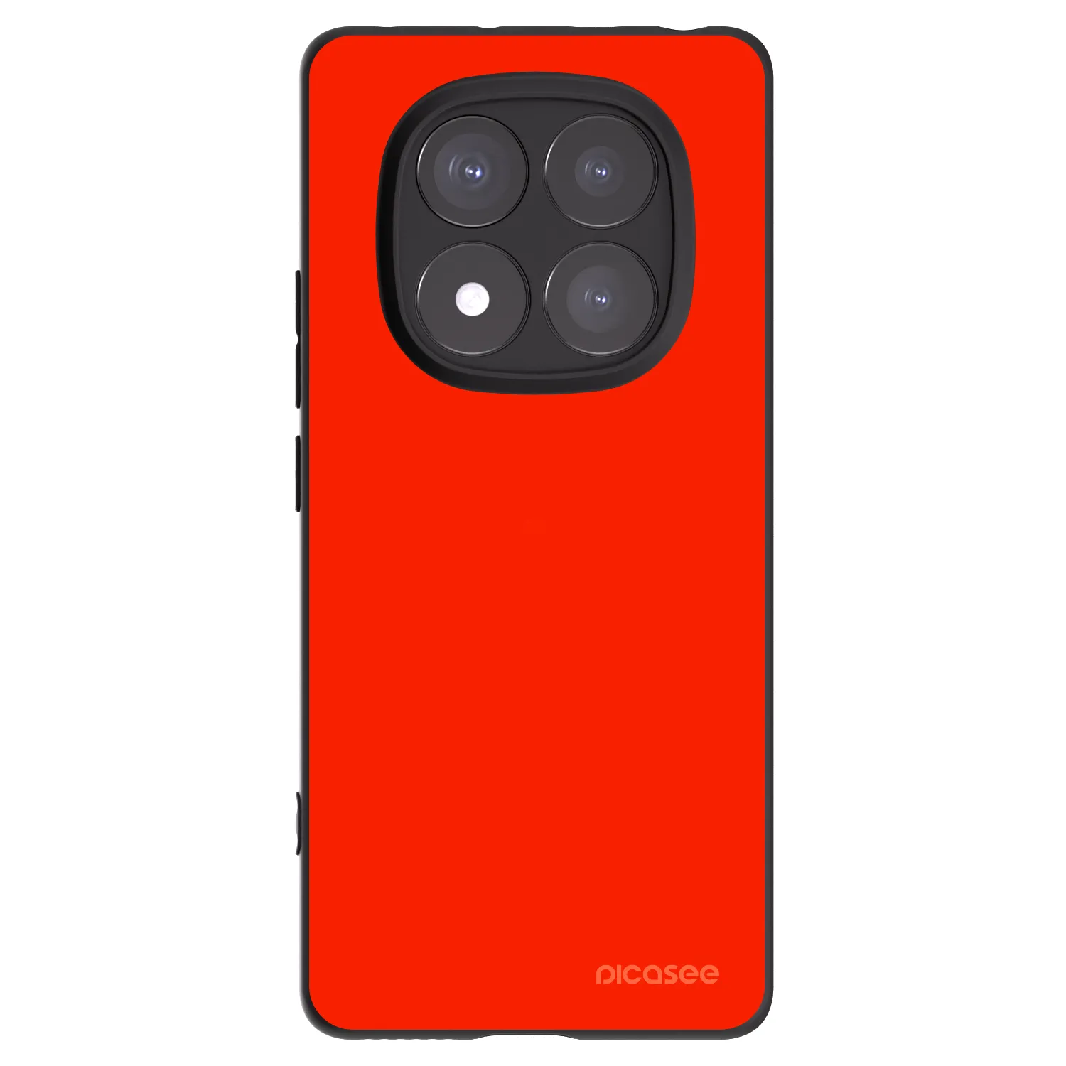Picasee Μαύρη θήκη σιλικόνης για Xiaomi Redmi Note 14 Pro+ 5G - Maranello Red