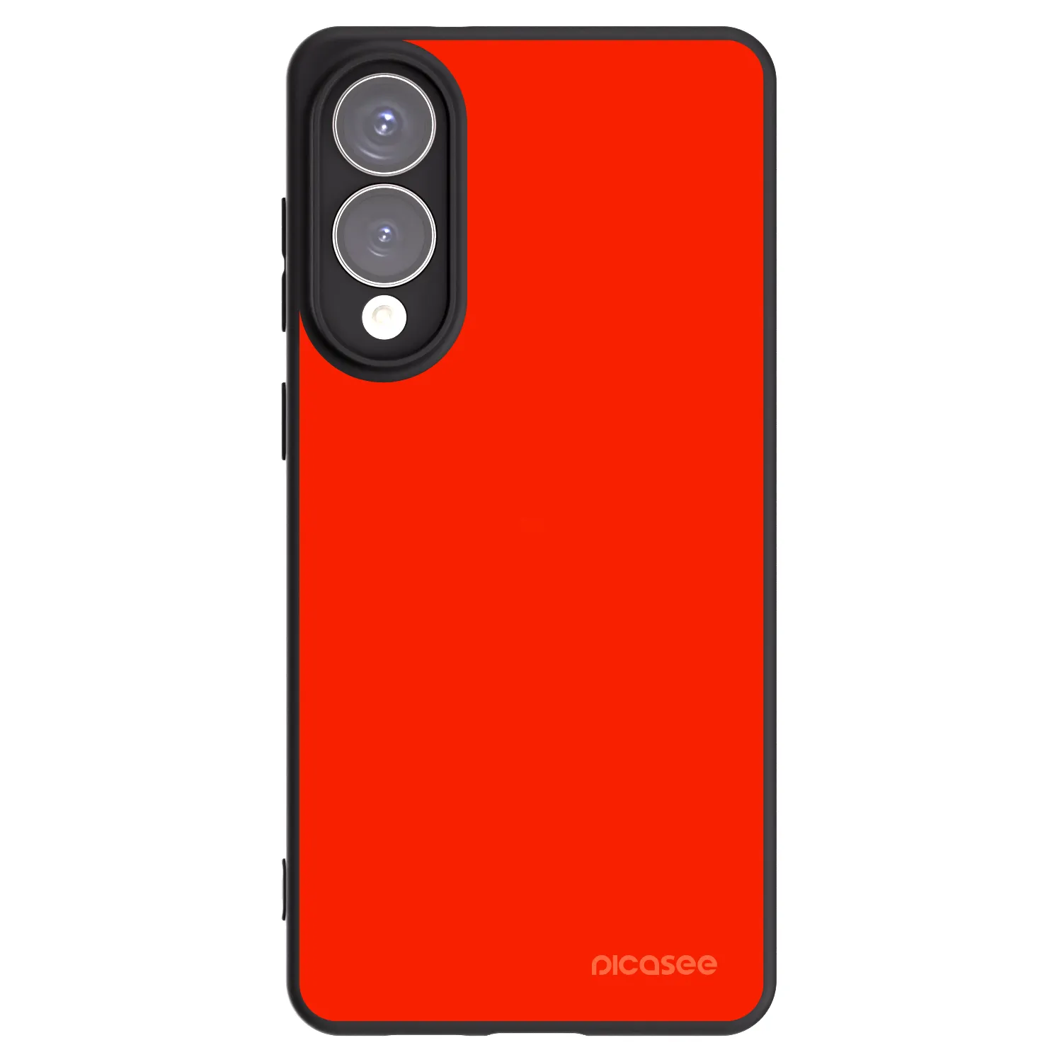 Picasee Μαύρη θήκη σιλικόνης για Samsung Galaxy S25 Edge 5G - Maranello Red
