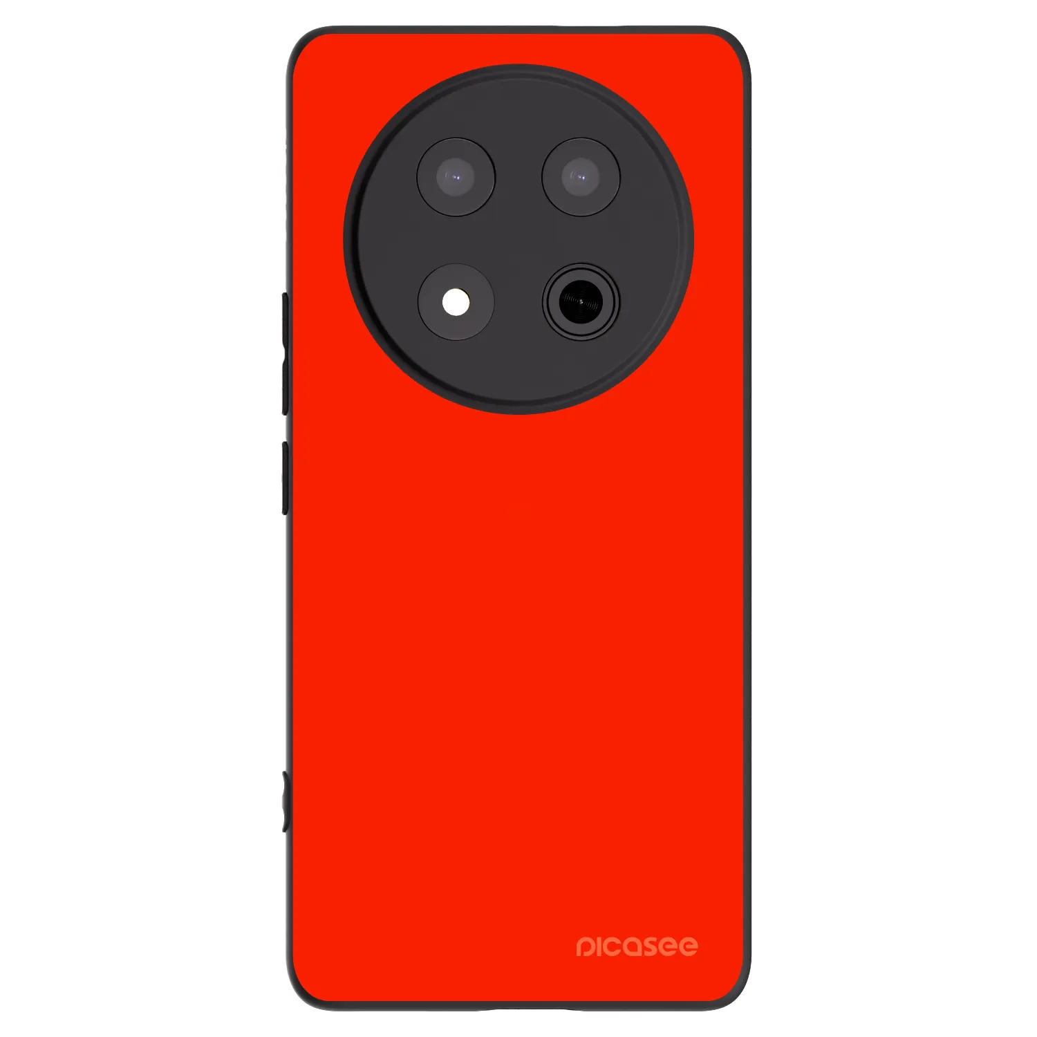Picasee Μαύρη θήκη σιλικόνης για Honor Magic7 Lite 5G - Maranello Red