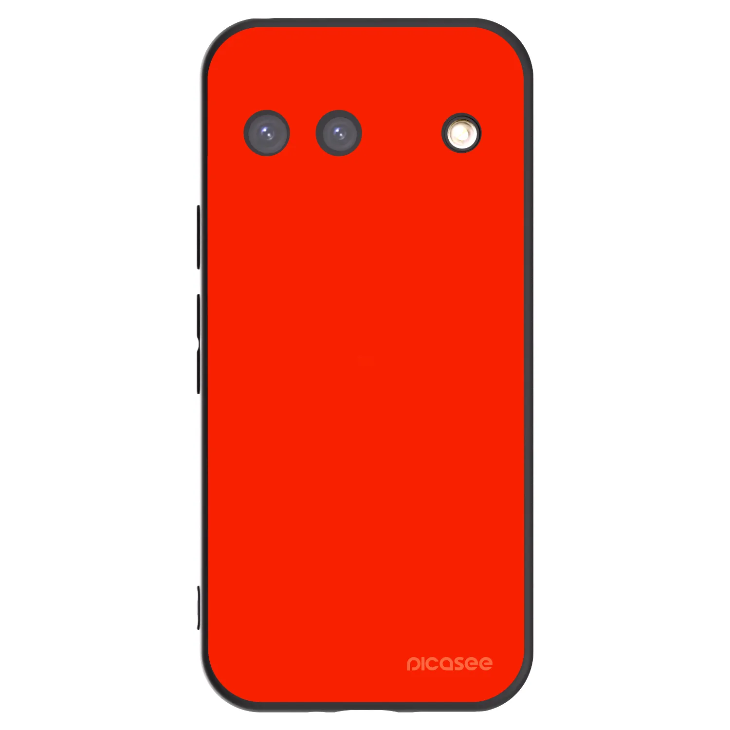 Picasee Μαύρη θήκη σιλικόνης για Google Pixel 9 - Maranello Red