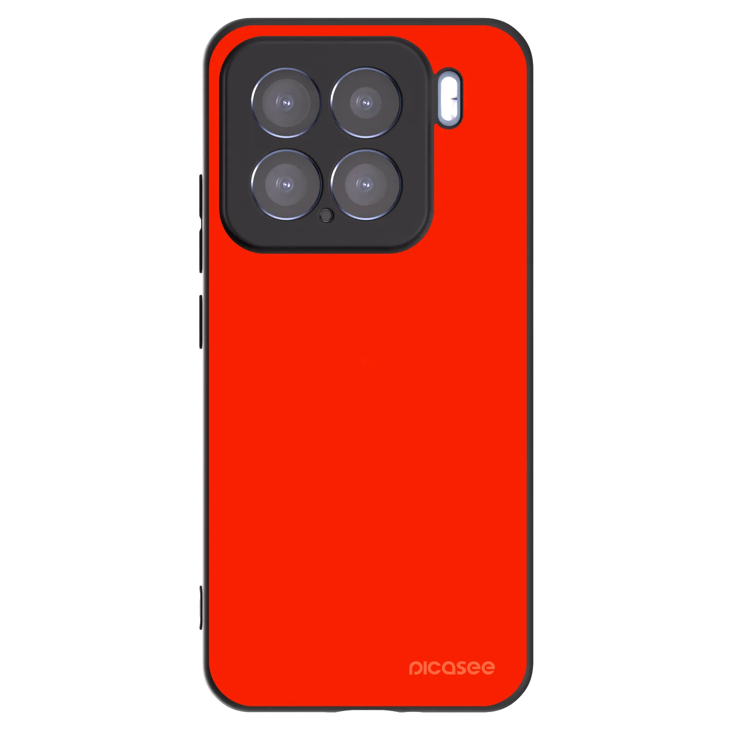 Picasee Μαύρη θήκη σιλικόνης για Xiaomi 15 - Maranello Red