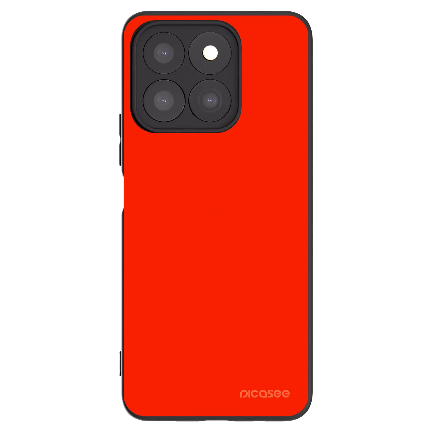 Picasee Μαύρη θήκη σιλικόνης για Honor X8c - Maranello Red