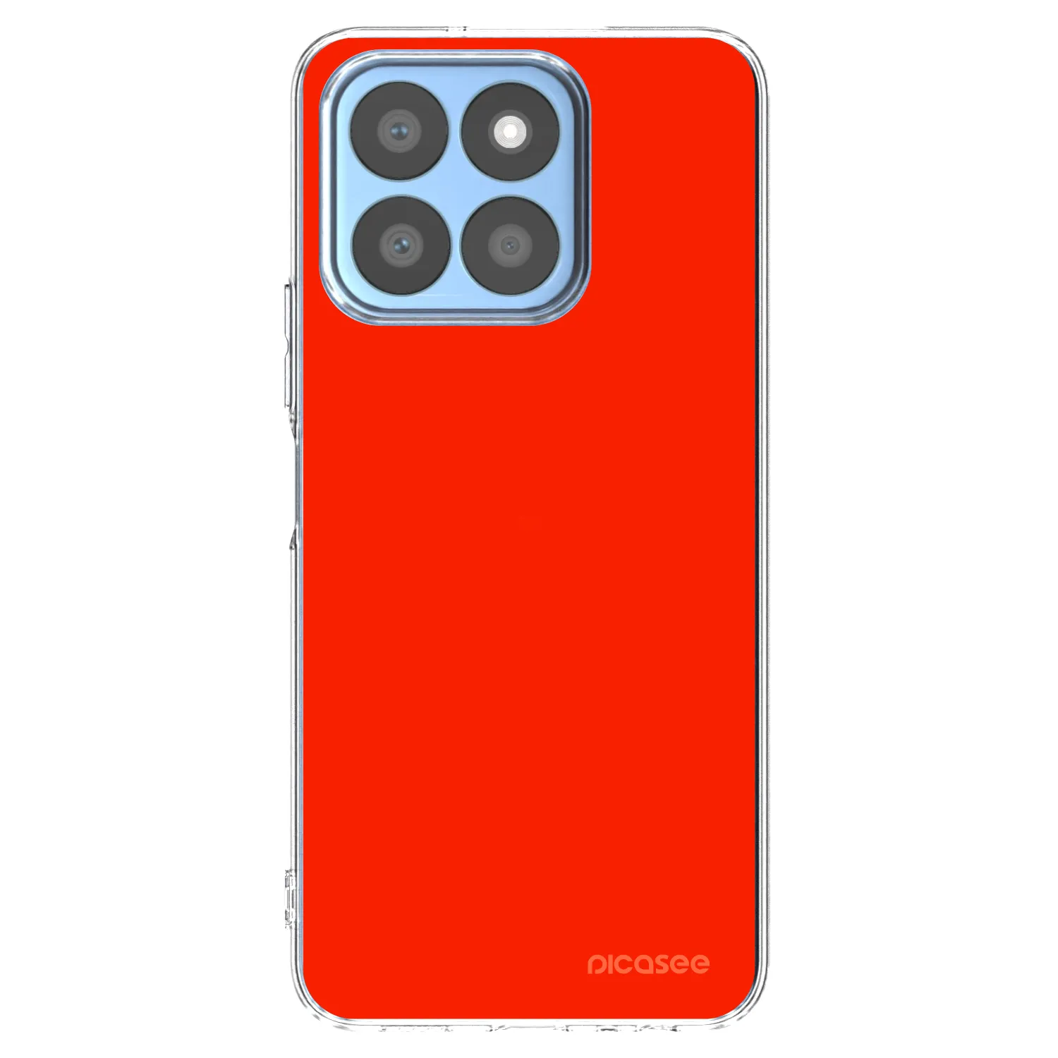Picasee διαφανής θήκη σιλικόνης Honor X8c - Maranello Red