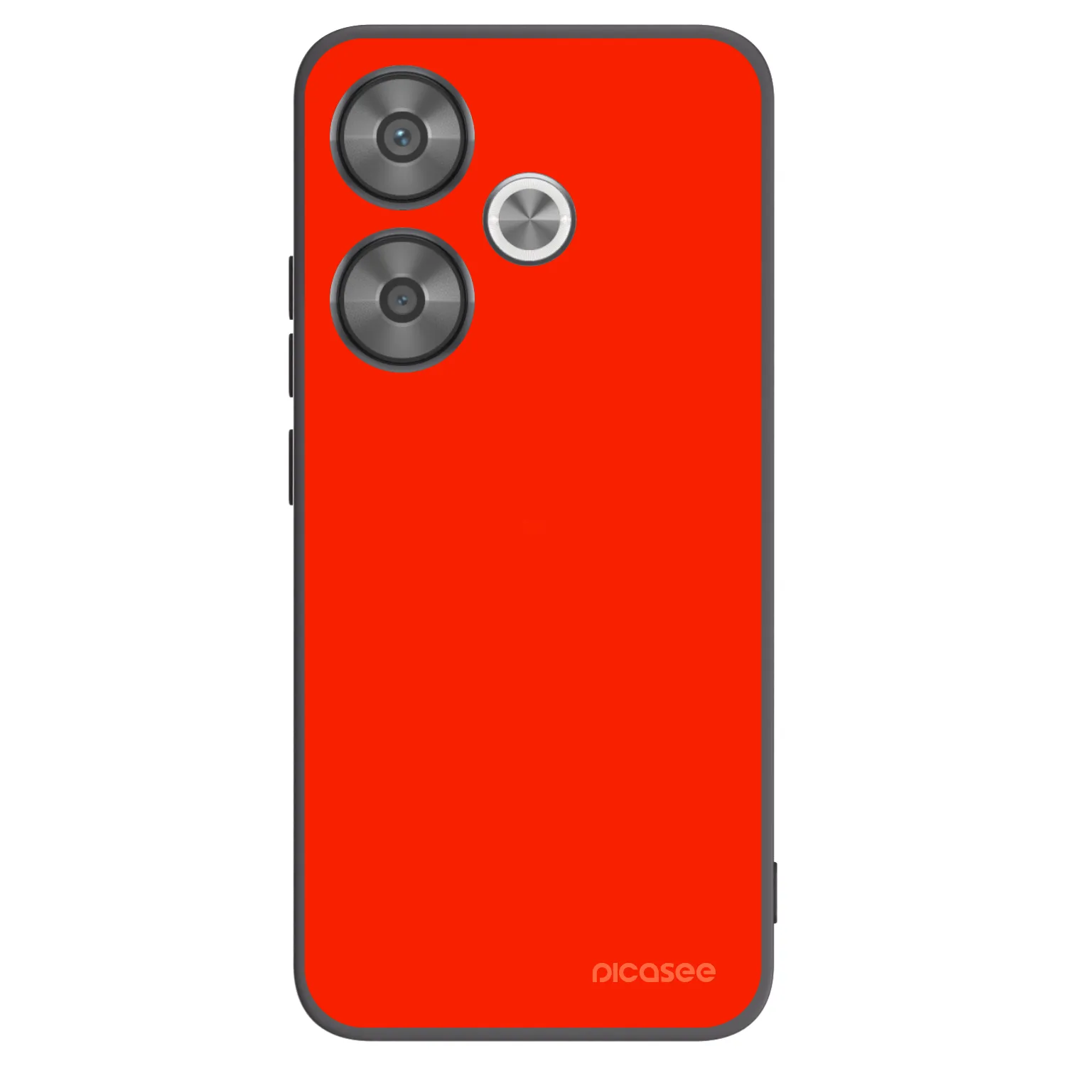 Picasee Μαύρη θήκη σιλικόνης για Xiaomi Poco F6 - Maranello Red