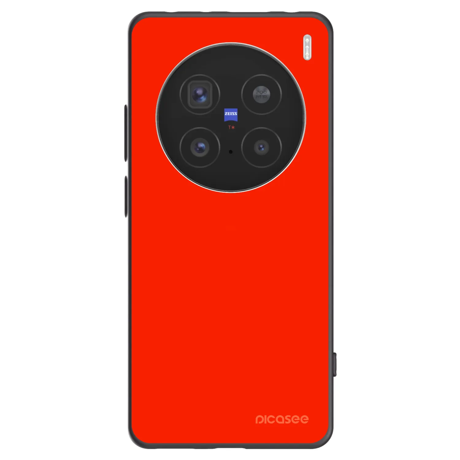 Picasee Μαύρη θήκη σιλικόνης για Vivo X200 Pro - Maranello Red