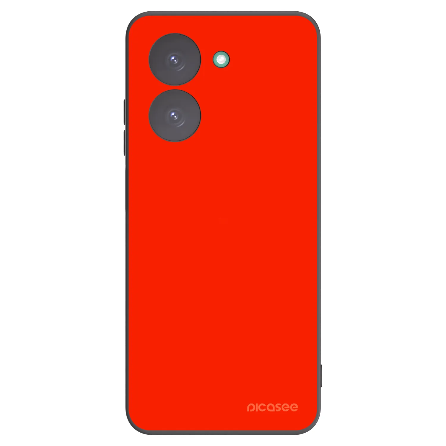 Picasee Μαύρη θήκη σιλικόνης για Xiaomi Redmi A5 - Maranello Red