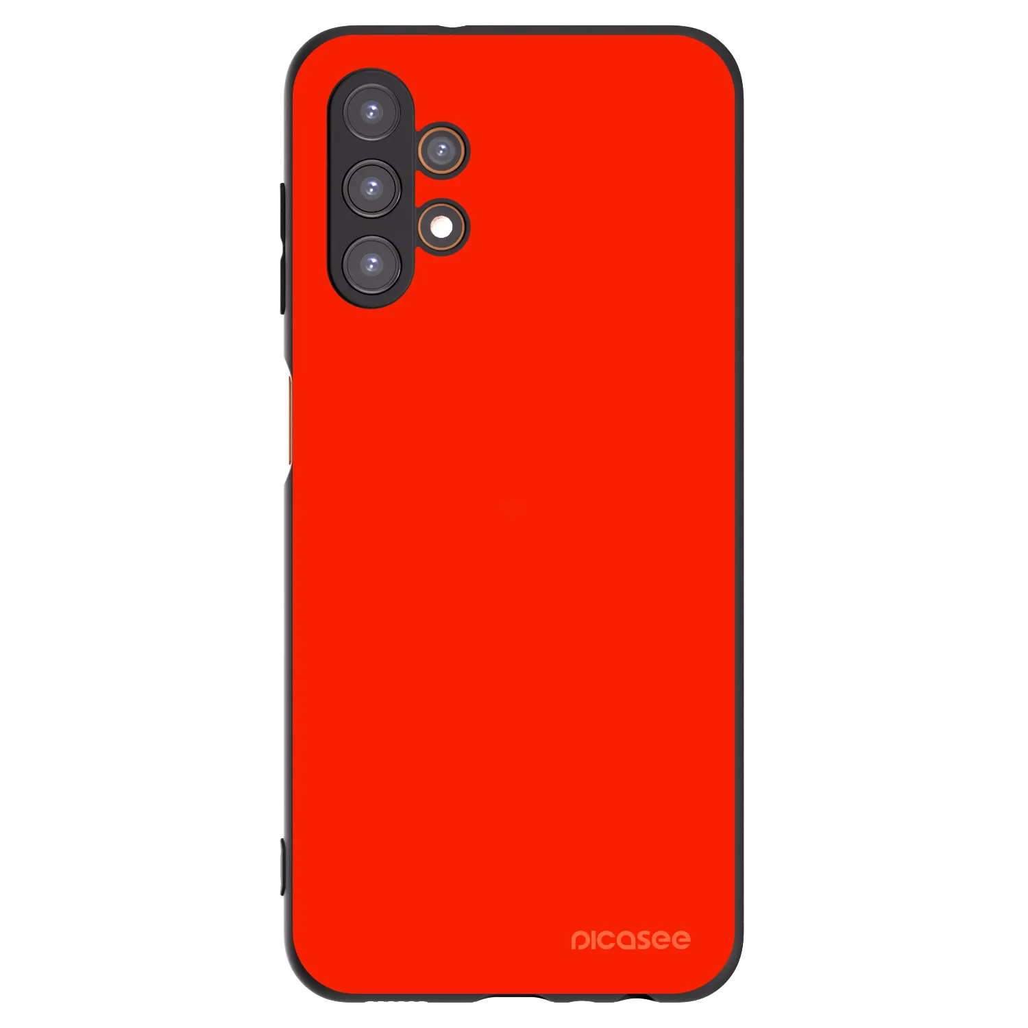Picasee Μαύρη θήκη σιλικόνης για Samsung Galaxy A13 5G - Maranello Red