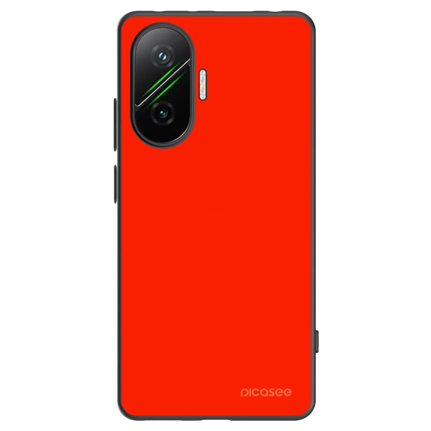 Picasee Μαύρη θήκη σιλικόνης για Xiaomi Poco F7 5G - Maranello Red