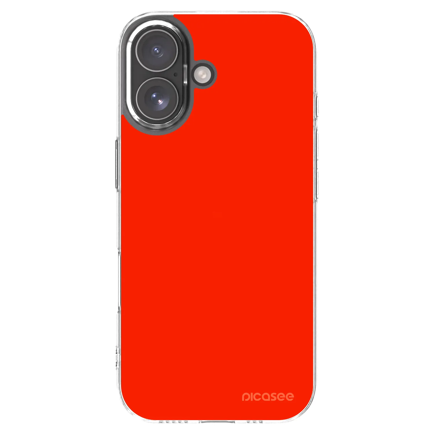 Picasee διαφανής θήκη σιλικόνης Apple iPhone 17 - Maranello Red