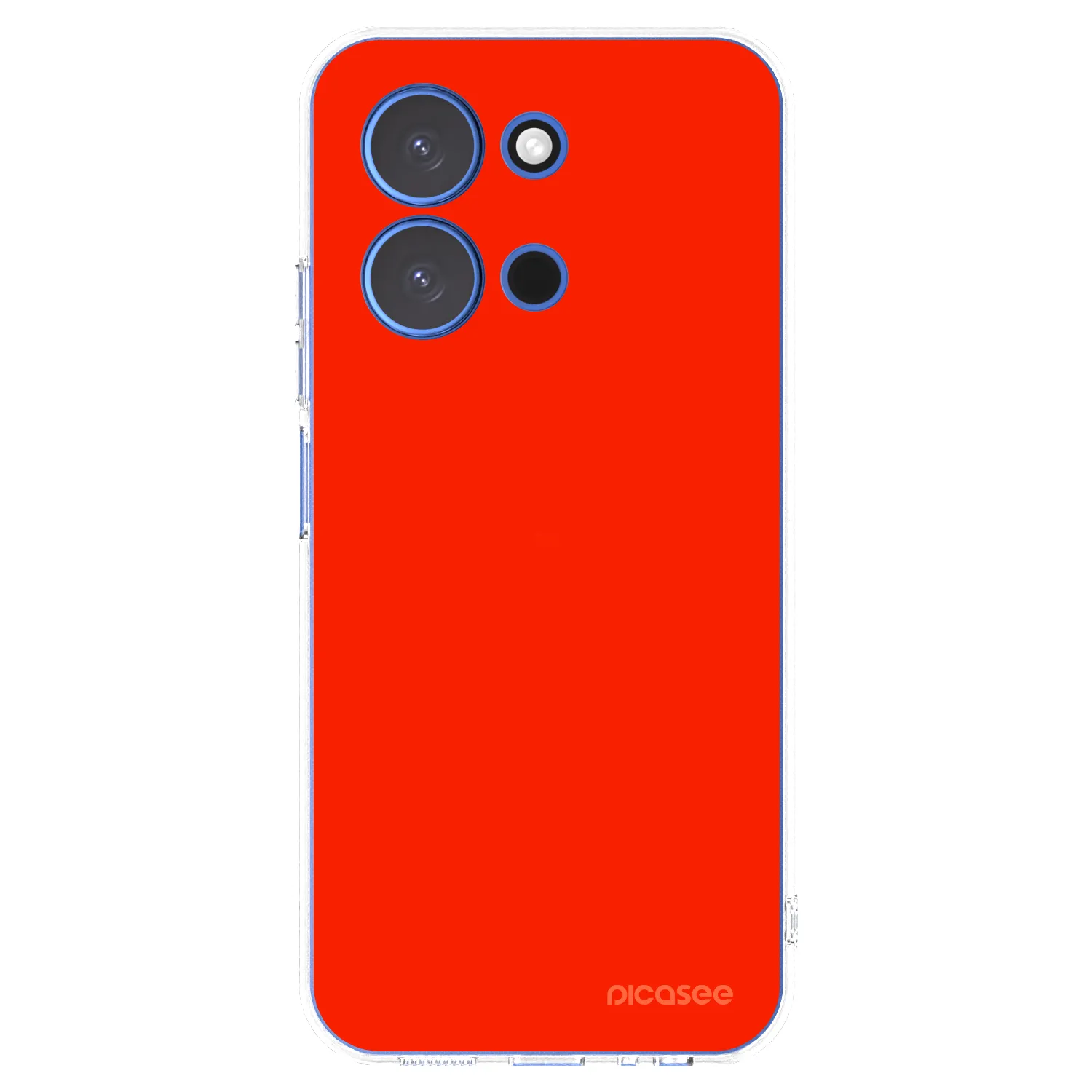 Picasee διαφανής θήκη σιλικόνης Xiaomi Redmi 15C 4G - Maranello Red
