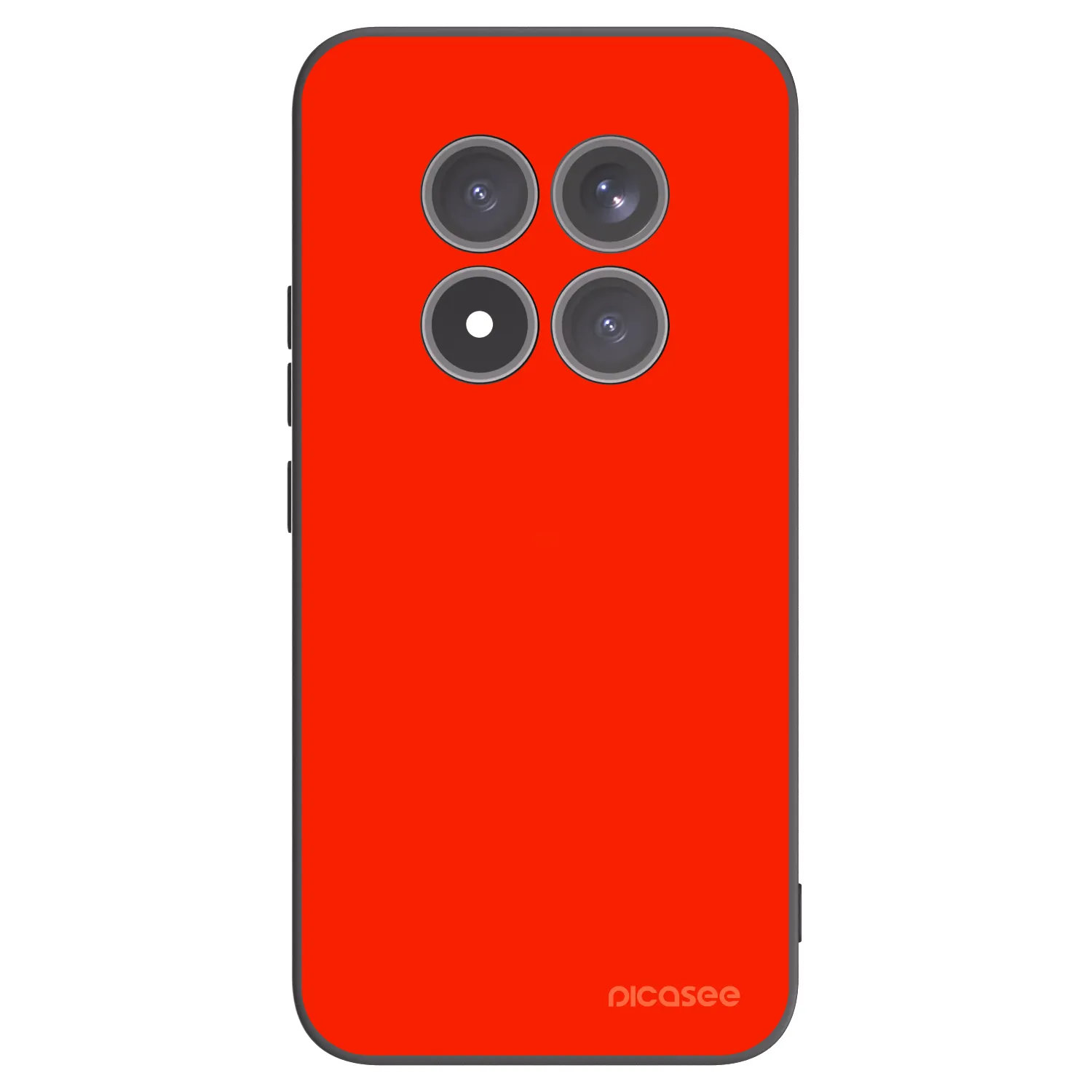 Picasee Μαύρη θήκη σιλικόνης για Xiaomi Redmi Note 15 Pro+ - Maranello Red