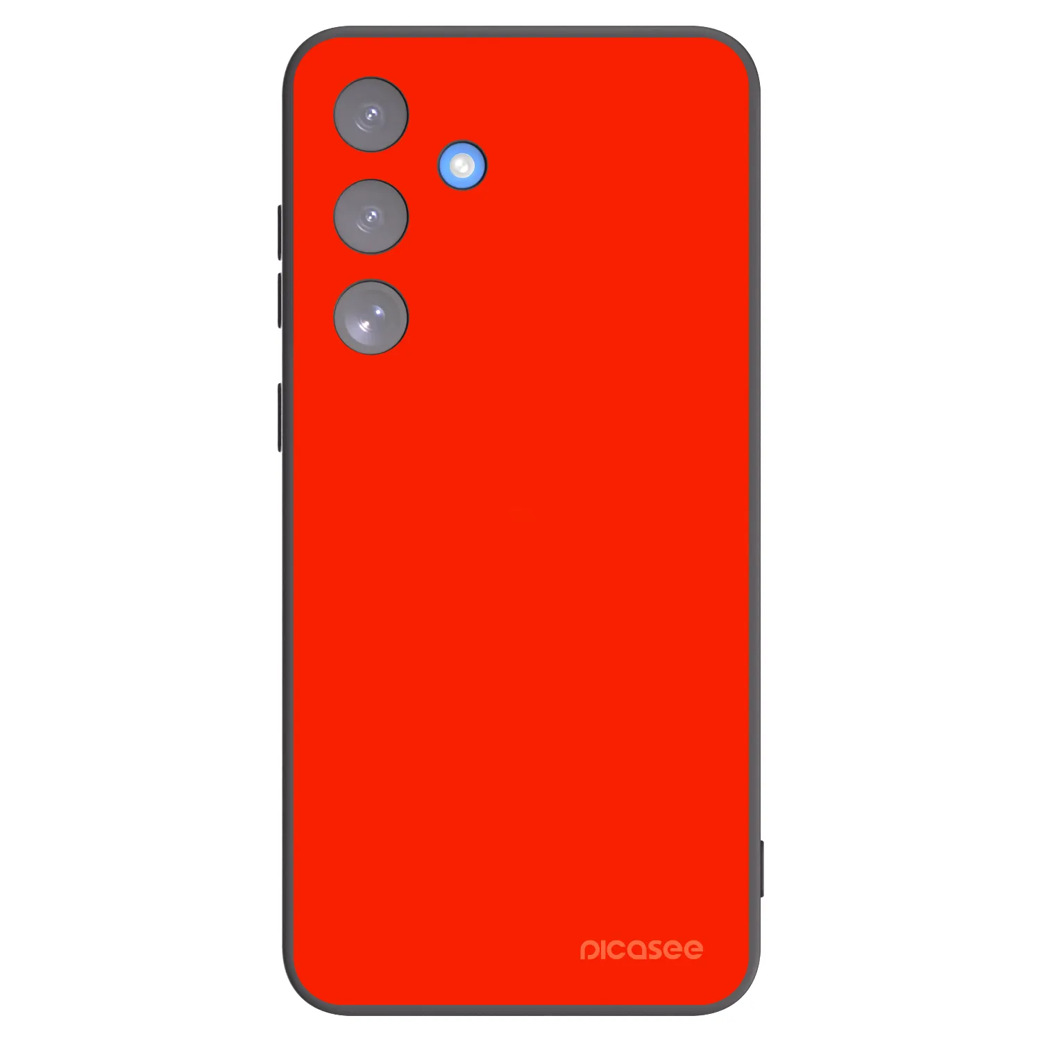 Picasee Μαύρη θήκη σιλικόνης για Samsung Galaxy S25 FE 5G - Maranello Red