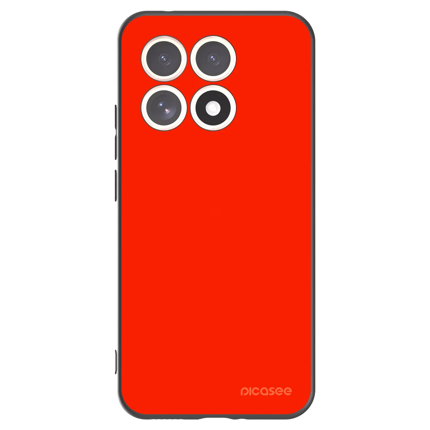 Picasee Μαύρη θήκη σιλικόνης για Xiaomi 15T - Maranello Red
