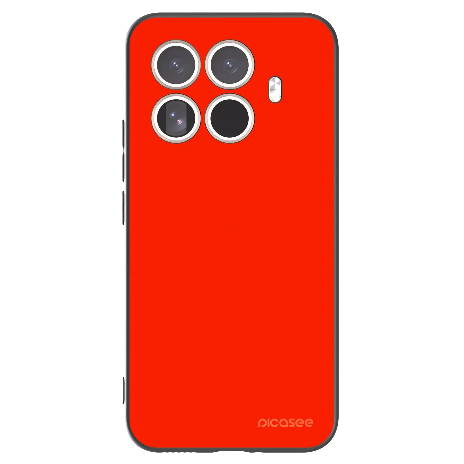 Picasee Μαύρη θήκη σιλικόνης για Xiaomi 15T Pro - Maranello Red