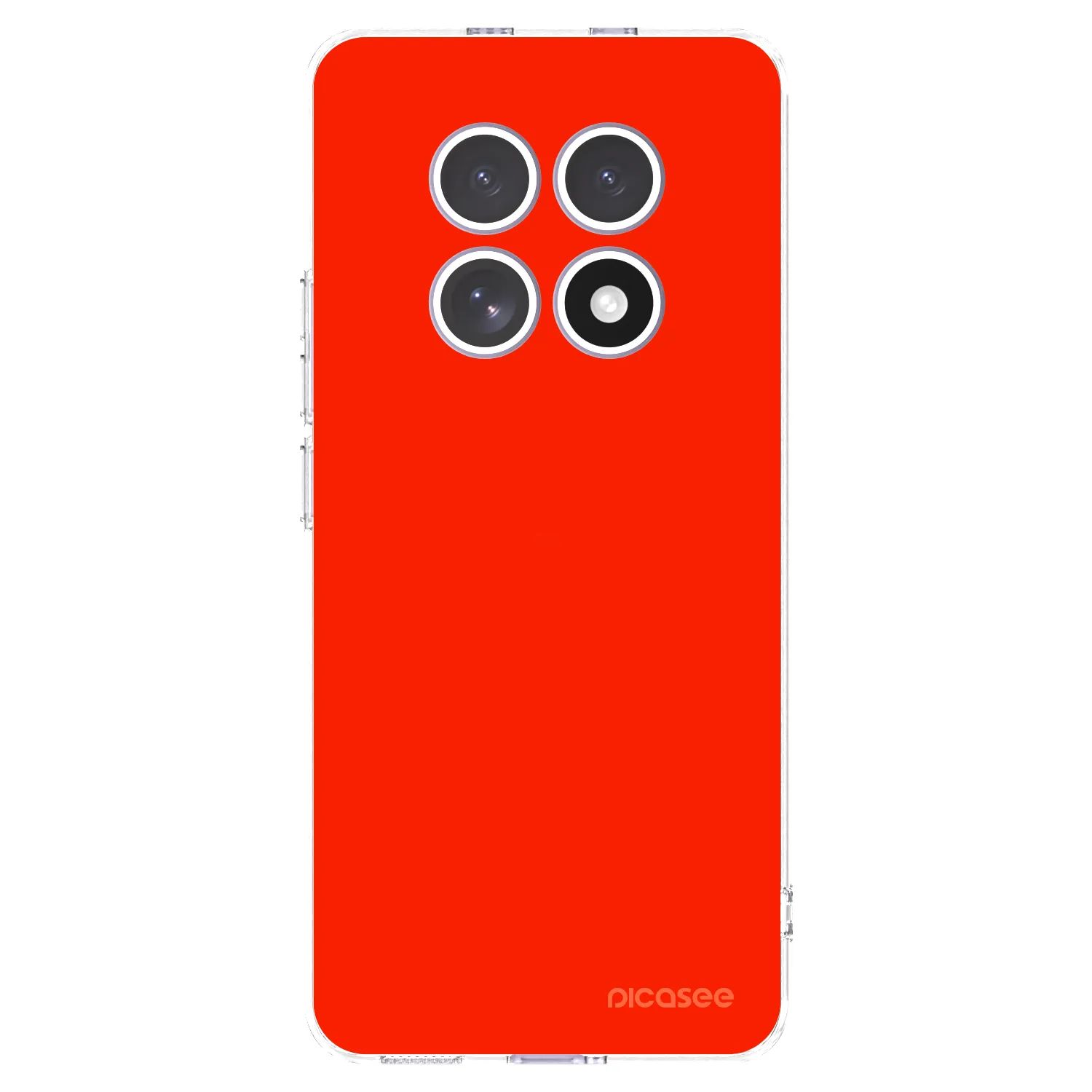 Picasee διαφανής θήκη σιλικόνης Xiaomi Redmi Note 15 - Maranello Red