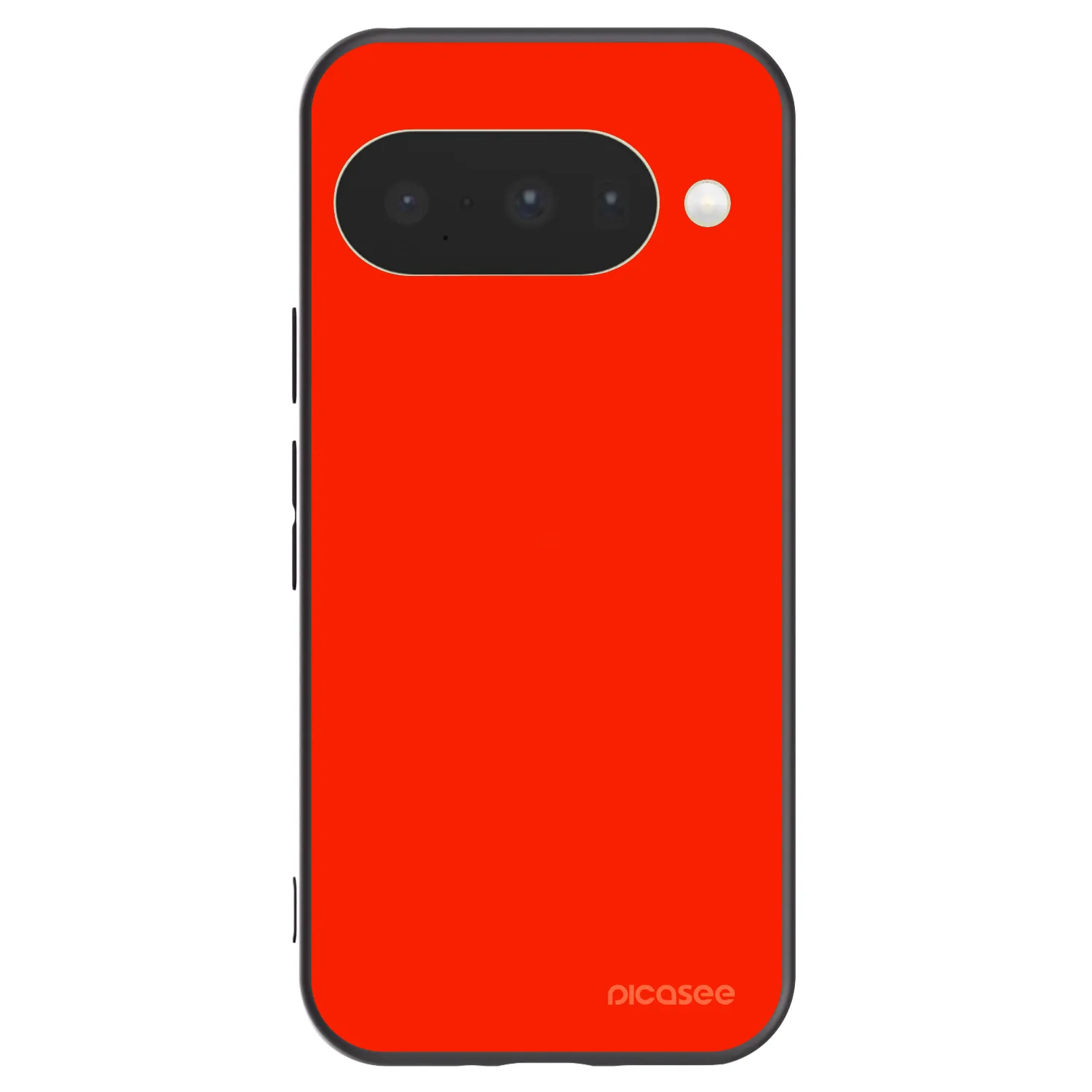 Picasee Μαύρη θήκη σιλικόνης για Google Pixel 10 - Maranello Red