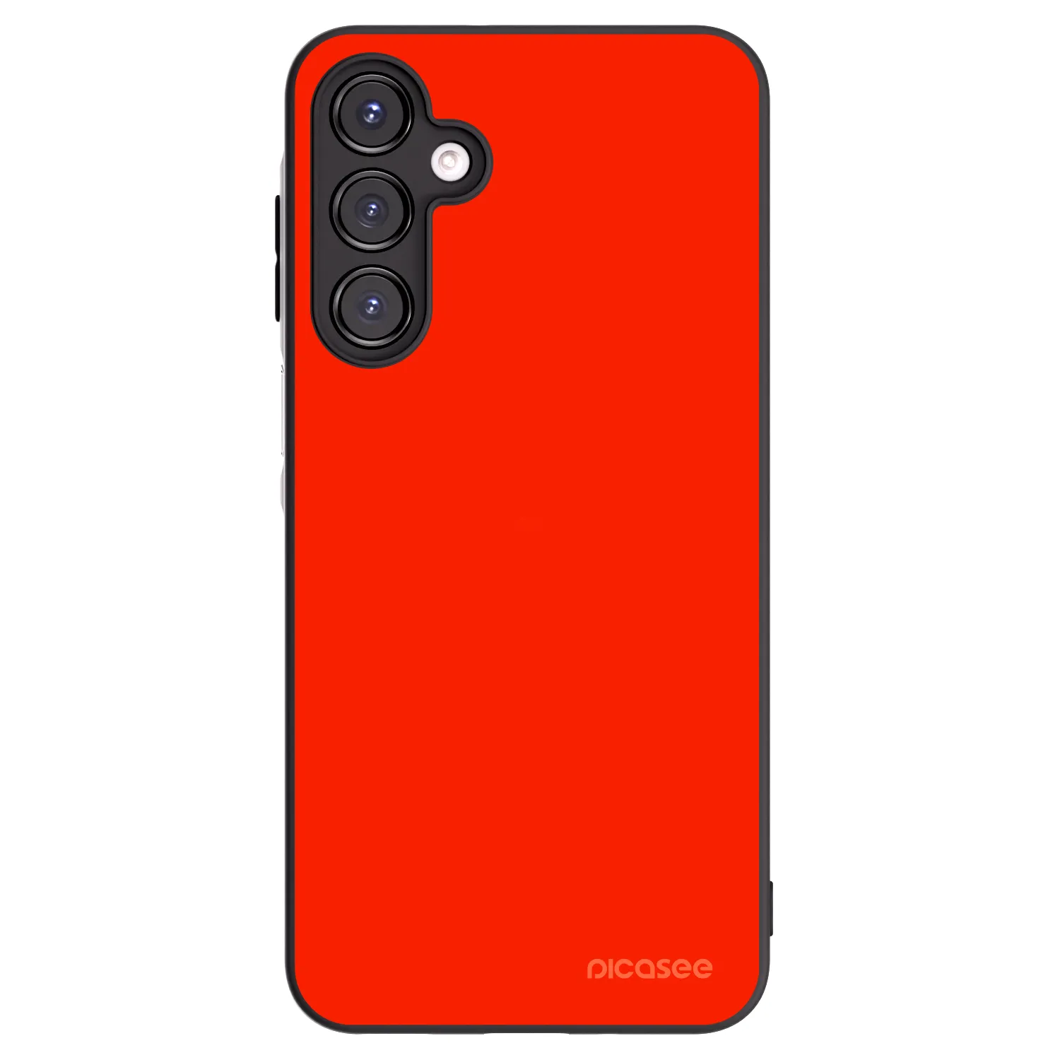 Picasee Μαύρη θήκη σιλικόνης για Samsung Galaxy A16 4G - Maranello Red