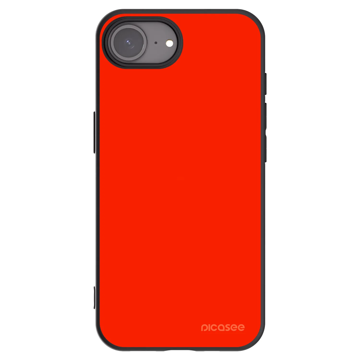 Picasee Μαύρη θήκη σιλικόνης για Apple iPhone 17e - Maranello Red