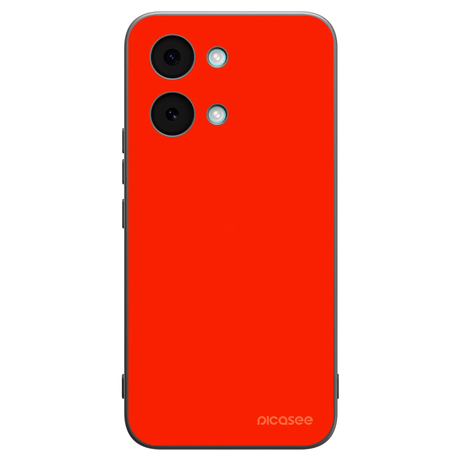 Picasee Μαύρη θήκη σιλικόνης για Xiaomi Poco X8 Pro Max - Maranello Red