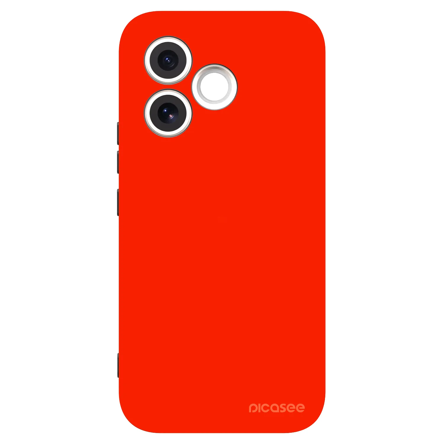Picasee Μαύρη θήκη σιλικόνης για Honor 600 Lite - Maranello Red