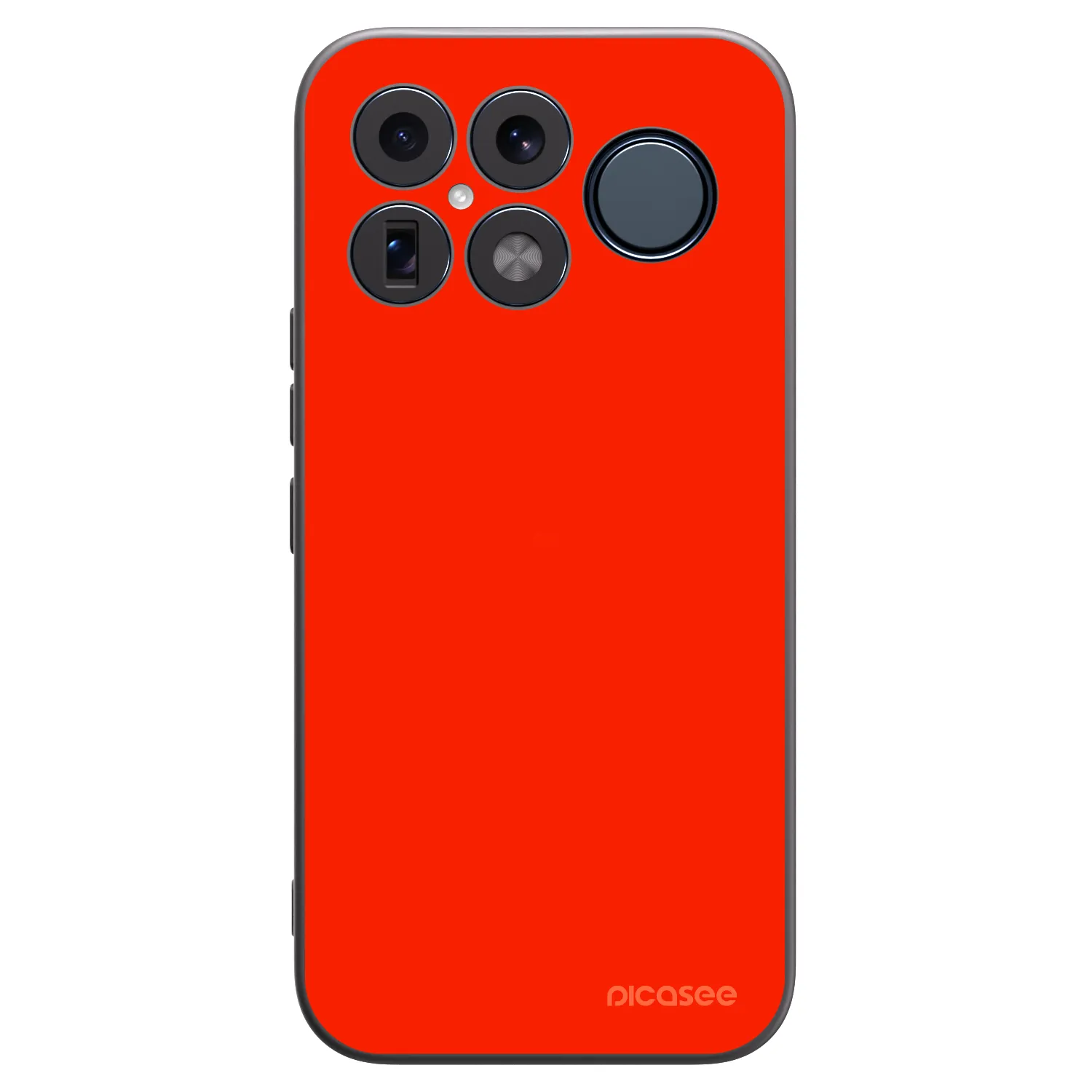 Picasee Μαύρη θήκη σιλικόνης για Xiaomi Poco F8 Ultra - Maranello Red