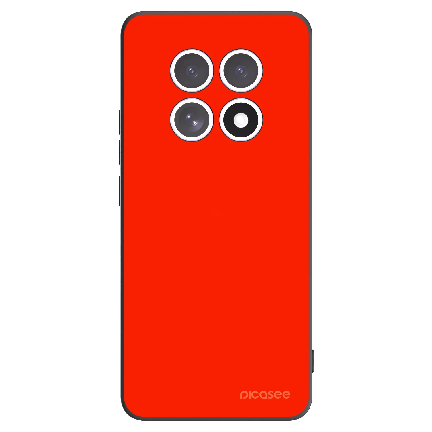 Picasee Μαύρη θήκη σιλικόνης για Xiaomi Redmi Note 15 5G - Maranello Red