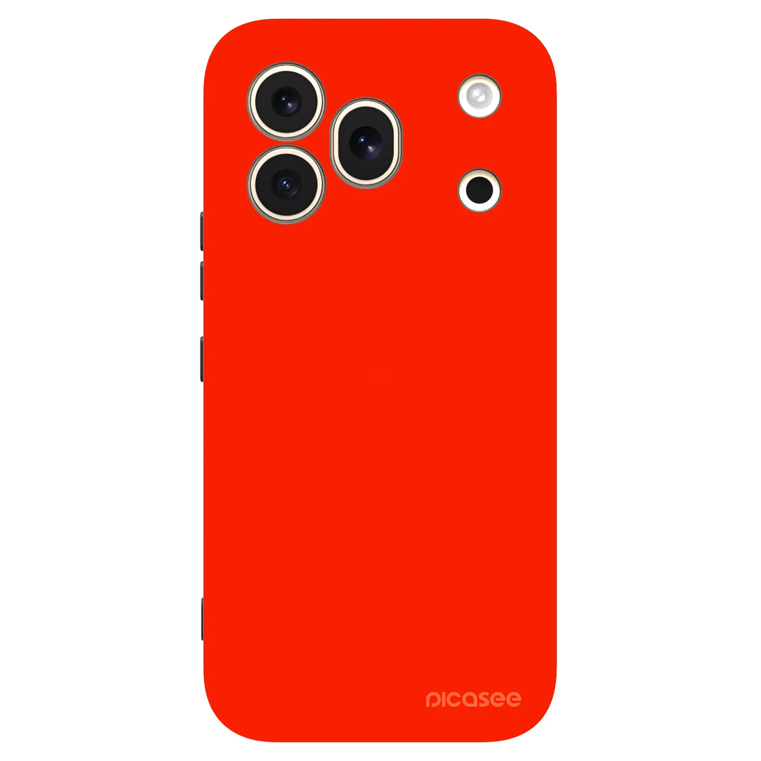 Picasee Μαύρη θήκη σιλικόνης για Honor 600 Pro - Maranello Red