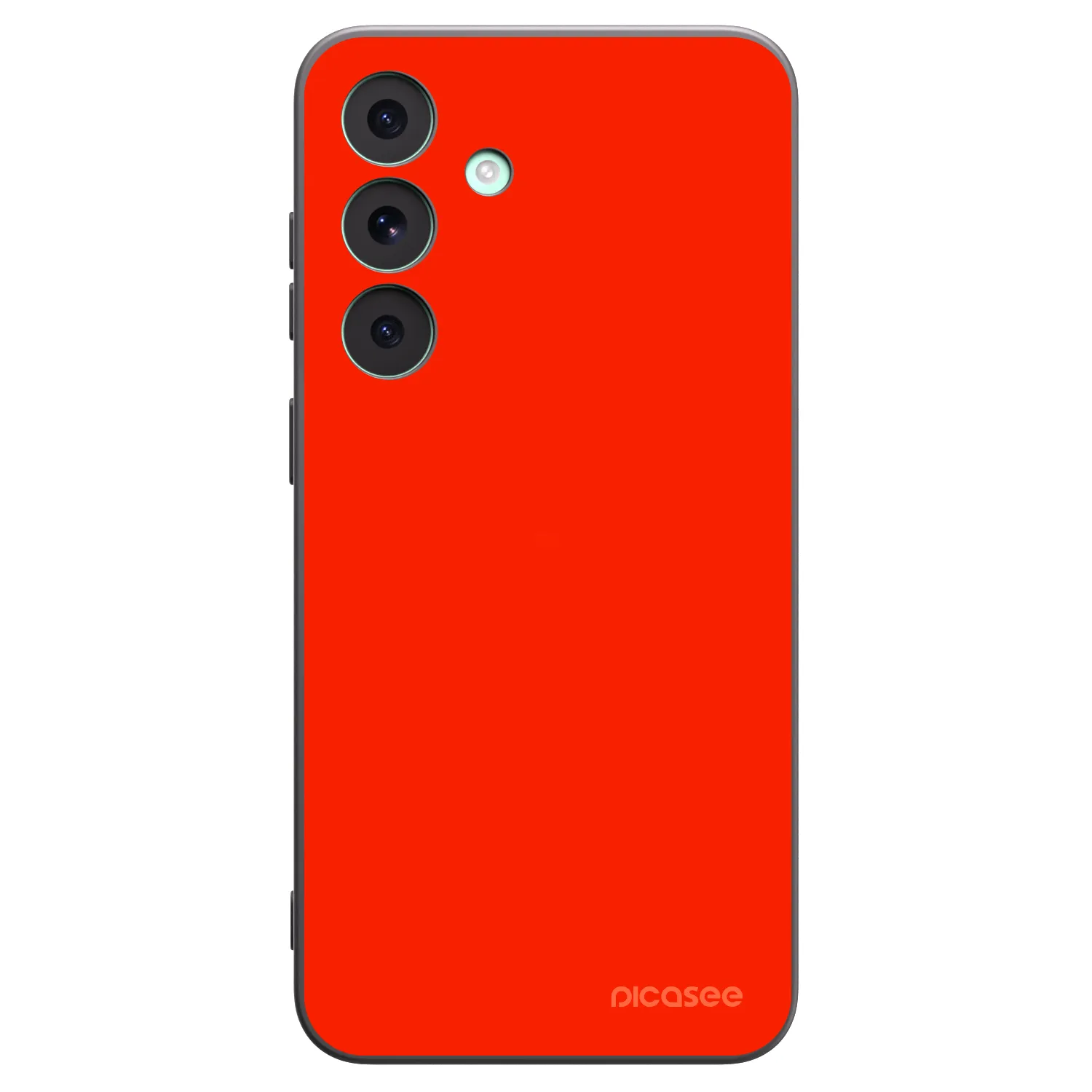 Picasee Μαύρη θήκη σιλικόνης για Samsung Galaxy S26 FE - Maranello Red