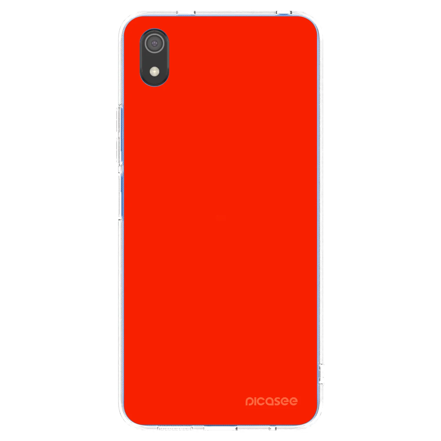 Picasee διαφανής θήκη σιλικόνης Xiaomi Redmi 7A - Maranello Red