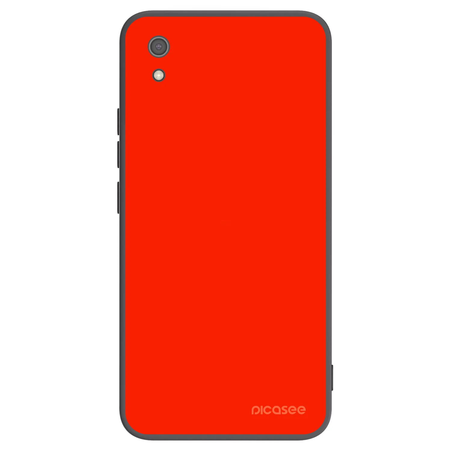 Picasee Μαύρη θήκη σιλικόνης για Xiaomi Redmi 7A - Maranello Red
