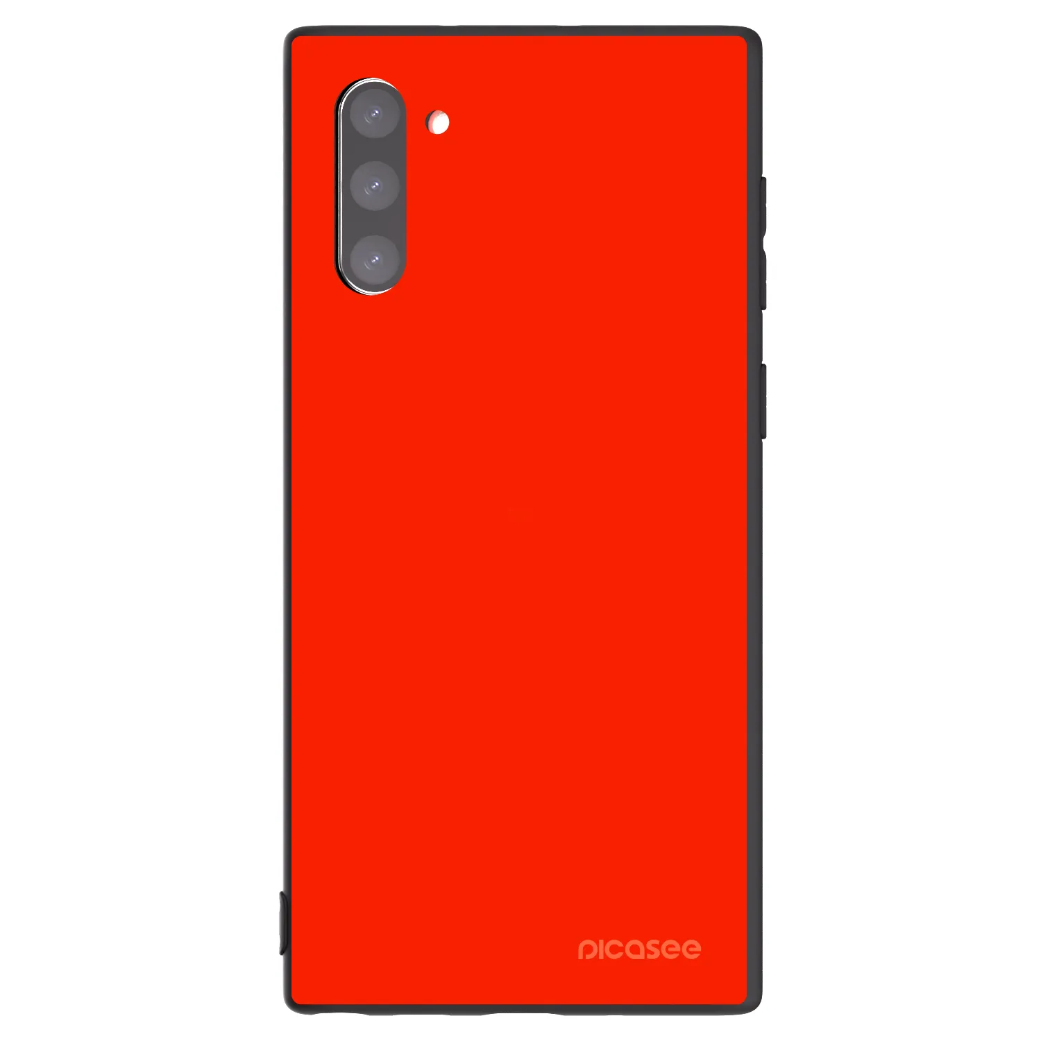 Picasee Μαύρη θήκη σιλικόνης για Samsung Galaxy Note 10 N970F - Maranello Red