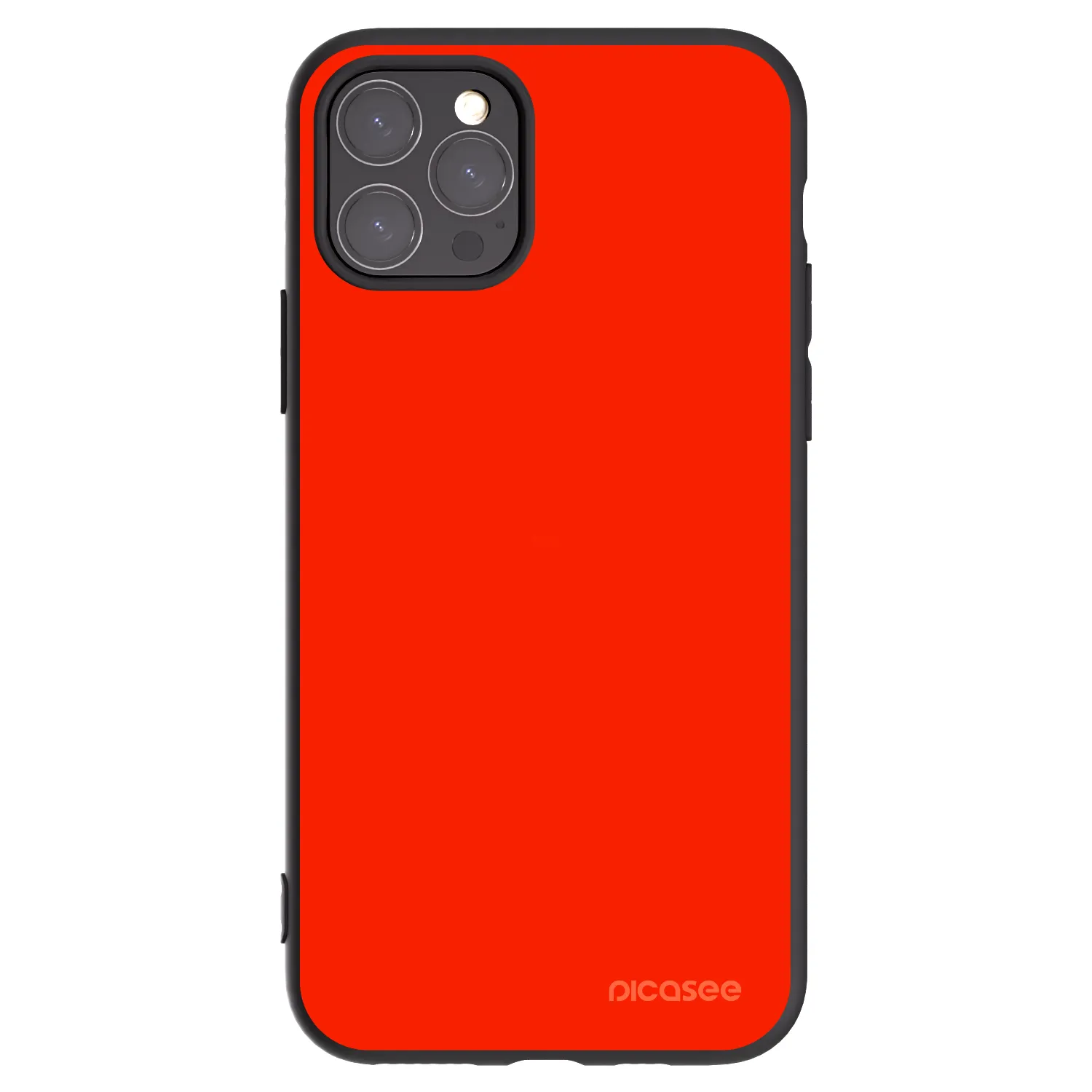 Picasee Μαύρη θήκη σιλικόνης για Apple iPhone 11 Pro - Maranello Red