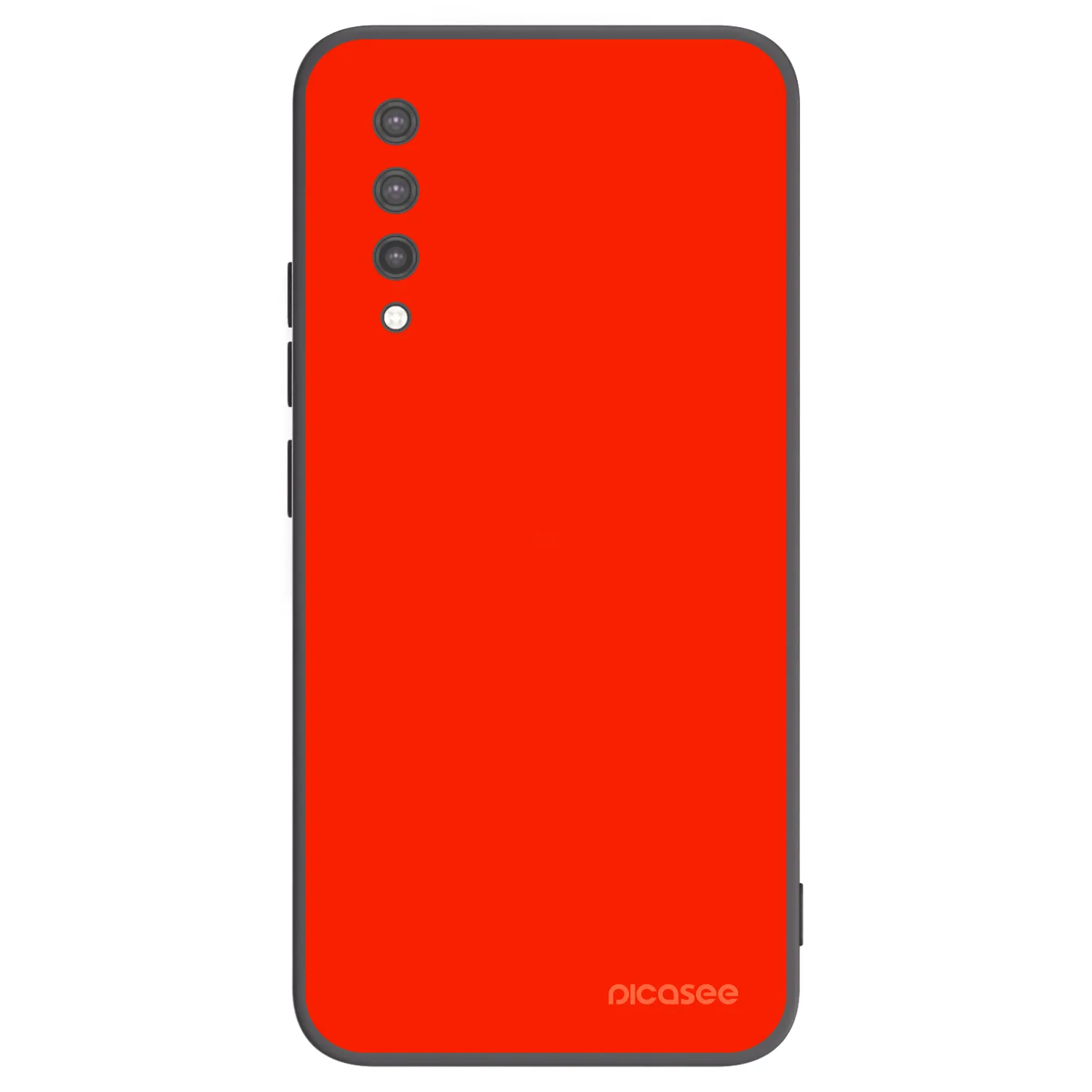 Picasee Μαύρη θήκη σιλικόνης για Xiaomi Mi 9 Lite - Maranello Red