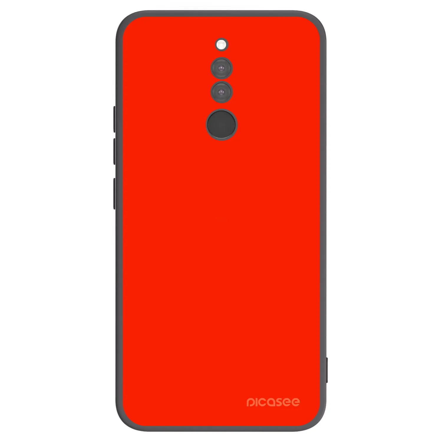 Picasee Μαύρη θήκη σιλικόνης για Xiaomi Redmi 8 - Maranello Red