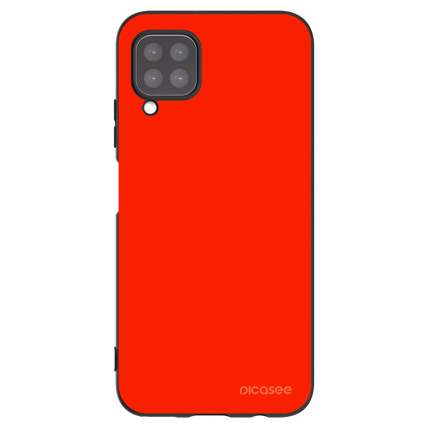 Picasee Μαύρη θήκη σιλικόνης για Huawei P40 Lite - Maranello Red
