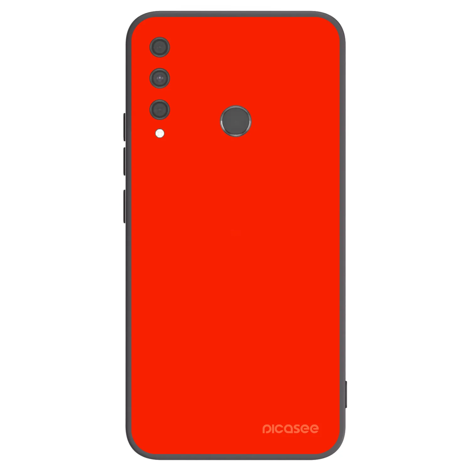 Picasee Μαύρη θήκη σιλικόνης για Huawei P40 Lite E - Maranello Red